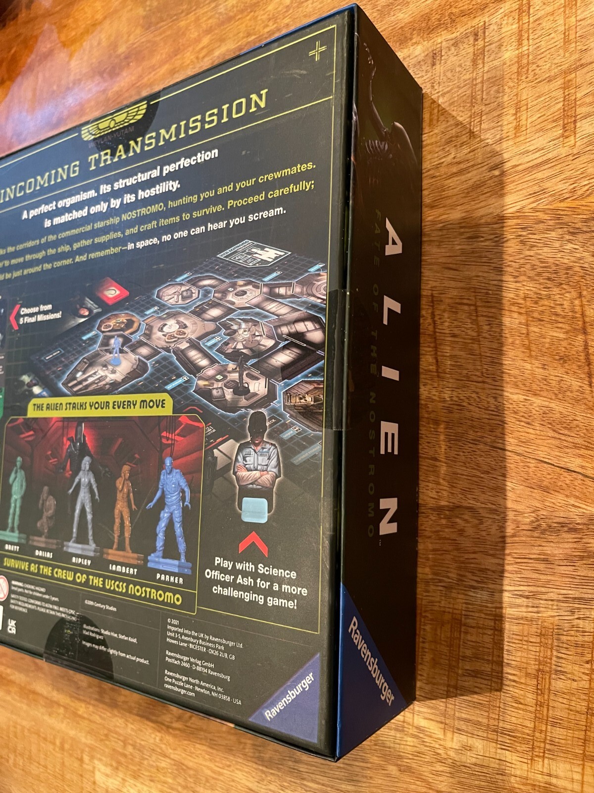 Alien – Fate of the Nostromo Board Game By Ravensburger New Sealed