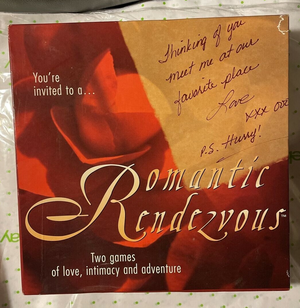 Romantic Rendezvous Board Game, Relationship Builder, Bring Back the Fire