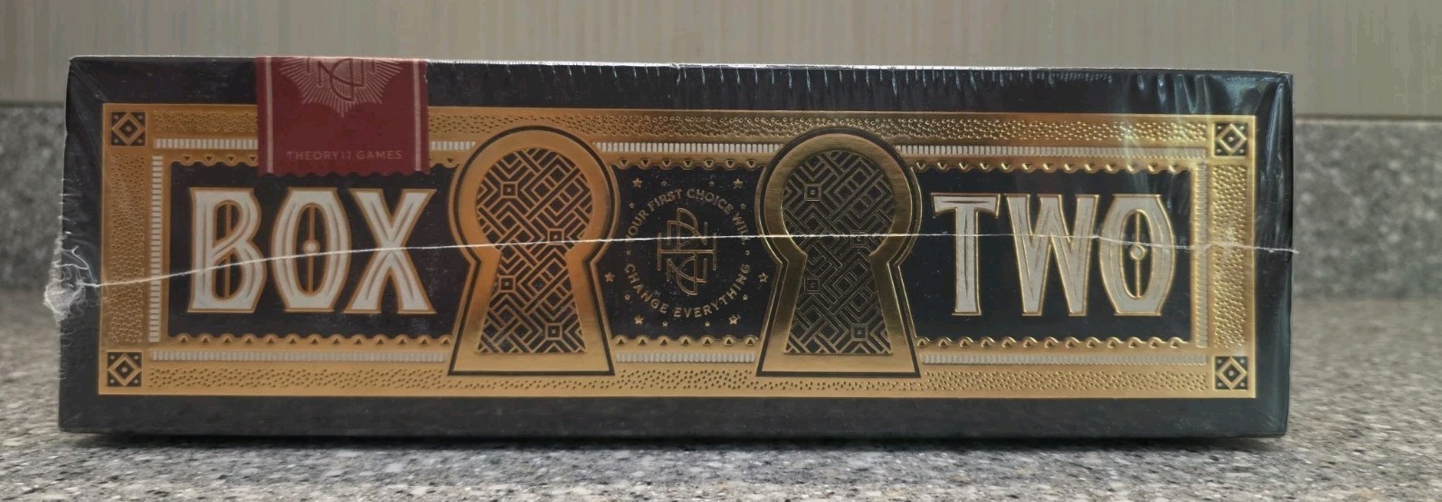 Box Two Board Game Neil Patrick Harris Puzzle Brain Teaser 2024 Theory11 Sealed