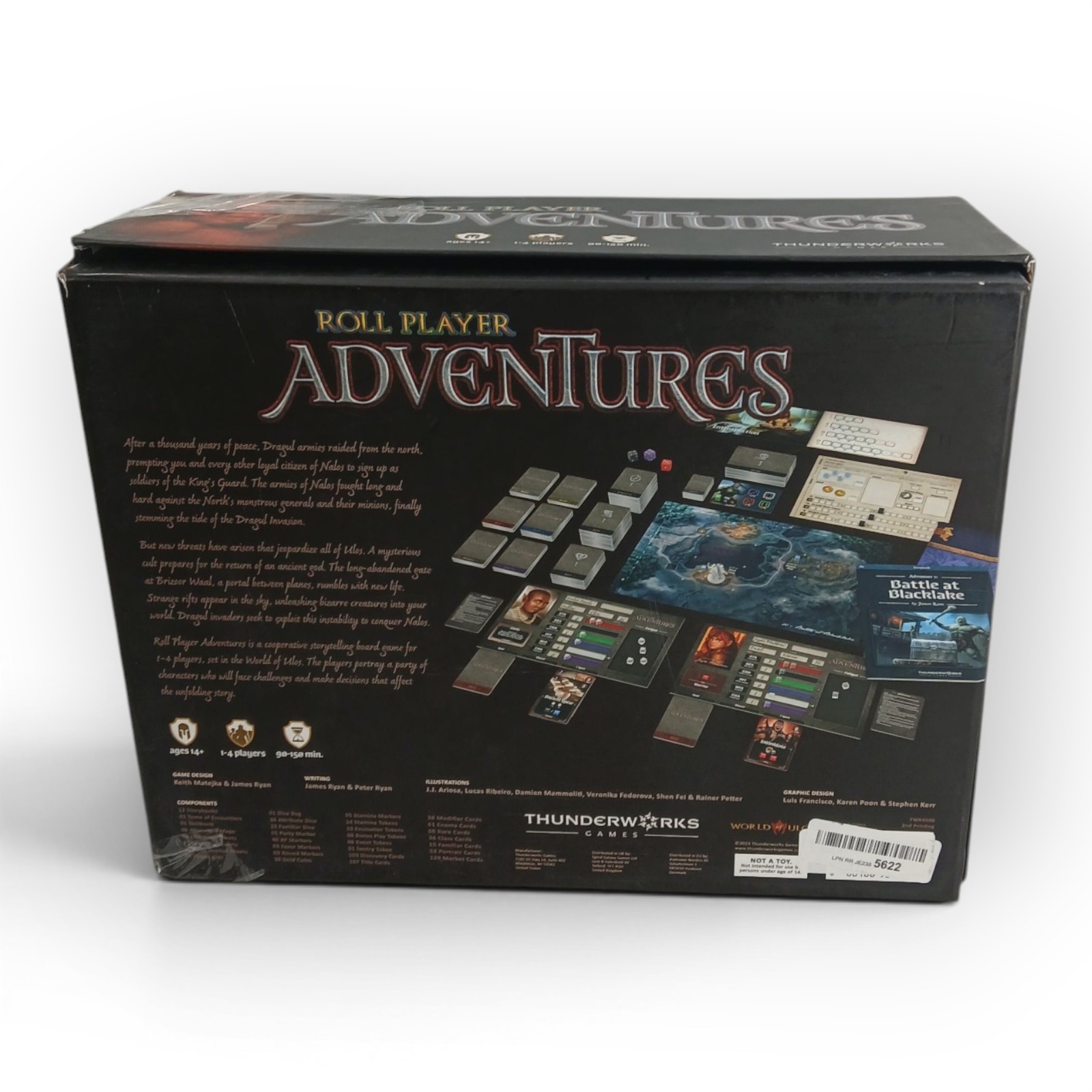 Thunderworks Games Roll Player Adventures Board Game 1-4 Players Ages 14+