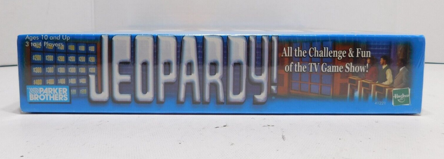 Vintage Jeopardy Board Game Trivia Parker Brothers Hasbro 1999 NEW Sealed