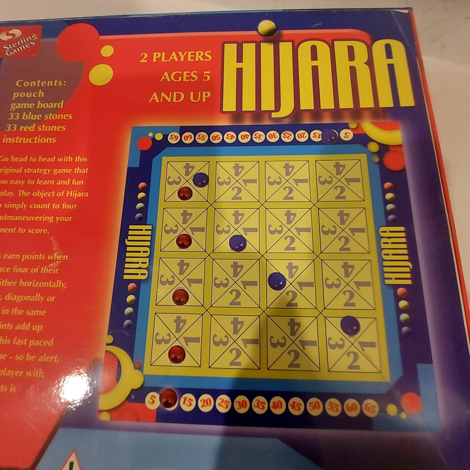 Hijara: Strategy Game By Sterling Games 2003 Sunnywood NO. 3533 Preowned GC.