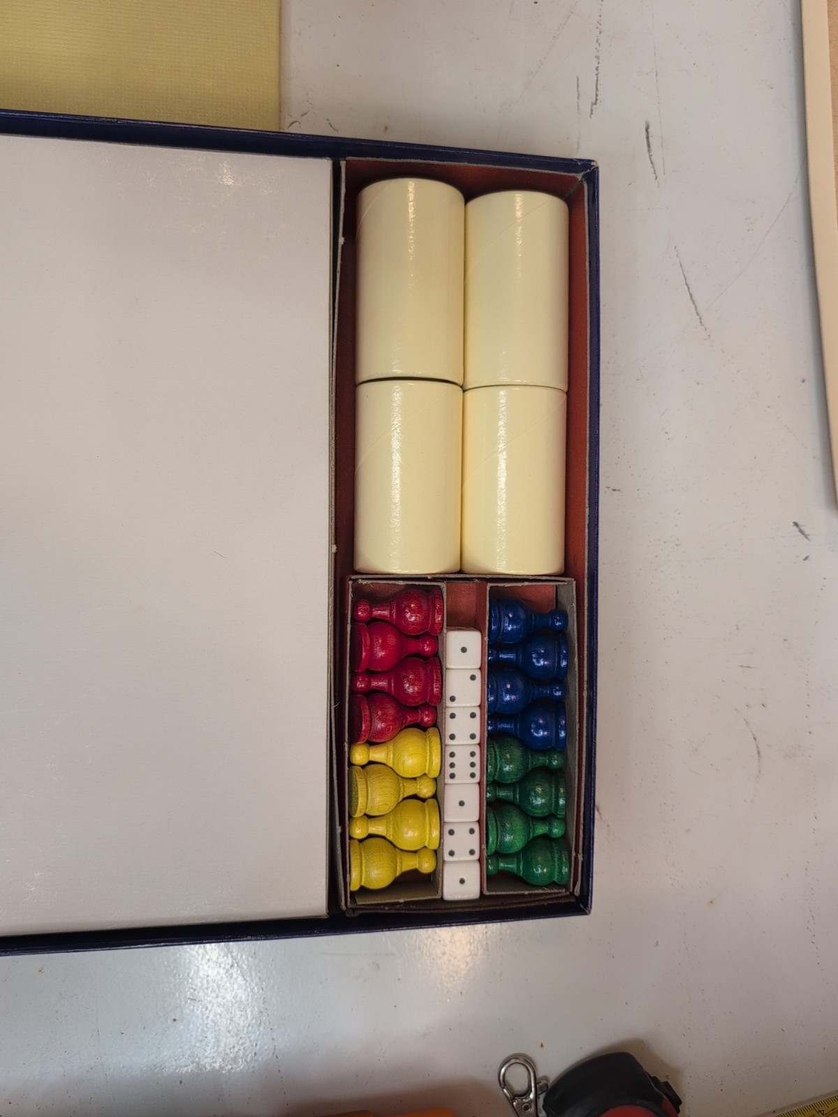 Vintage Parcheesi Board Game Gold Seal Edition – 1964 | wooden missing 1 Die
