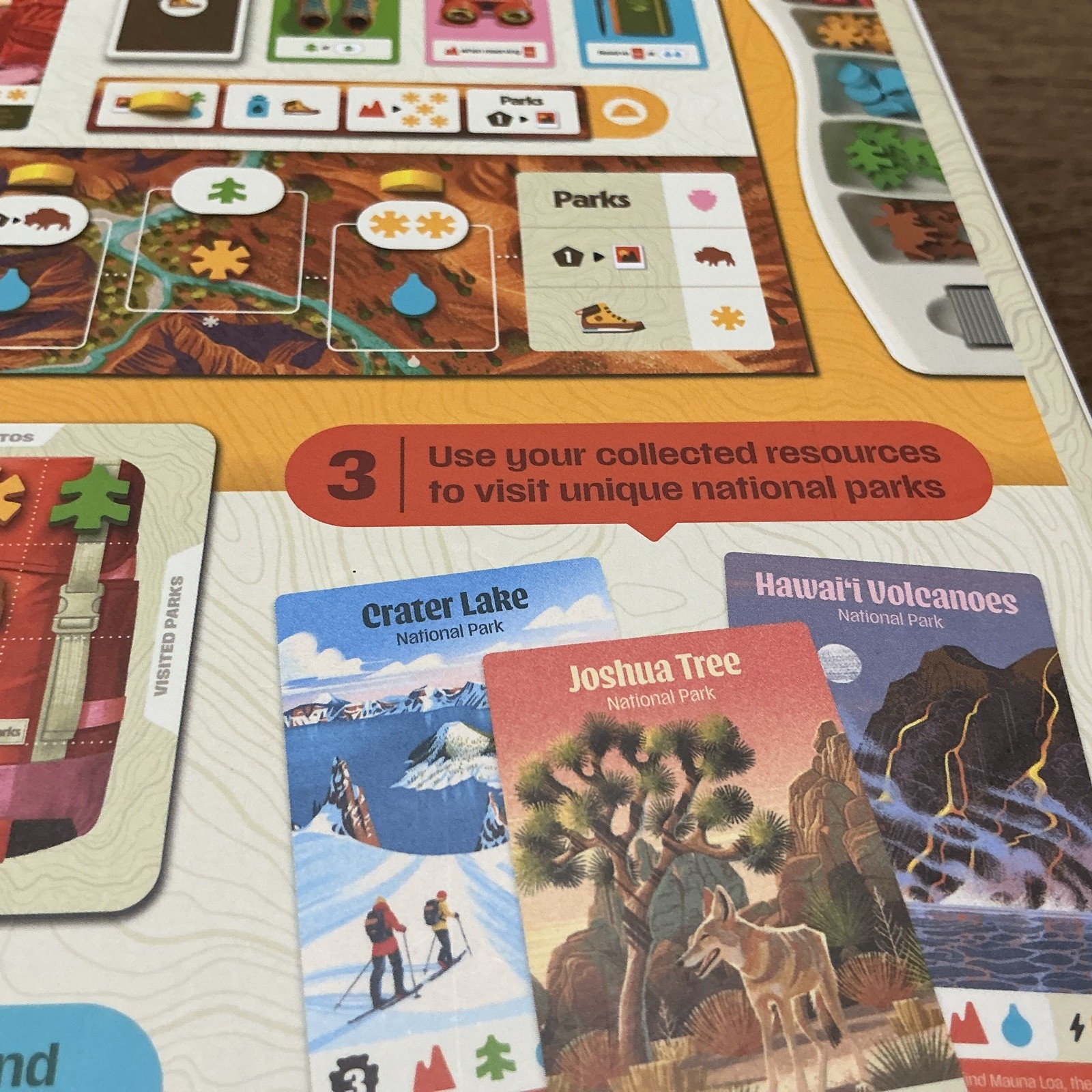 Keymaster Games: Parks Version 1.1 – Board Game – New Open Box