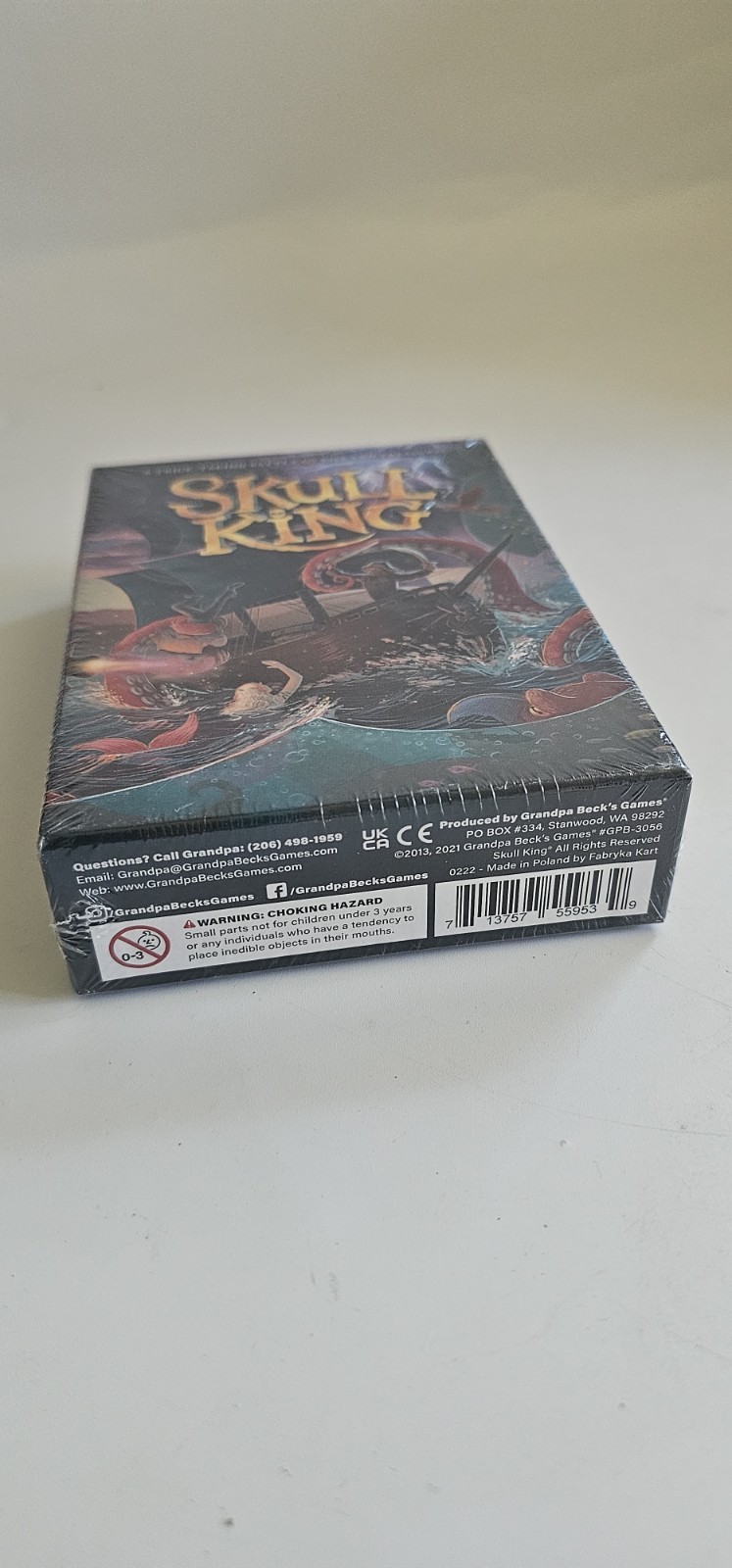Grandpa Beck’s Skull King Card Game 2021 Edition Brand New Sealed