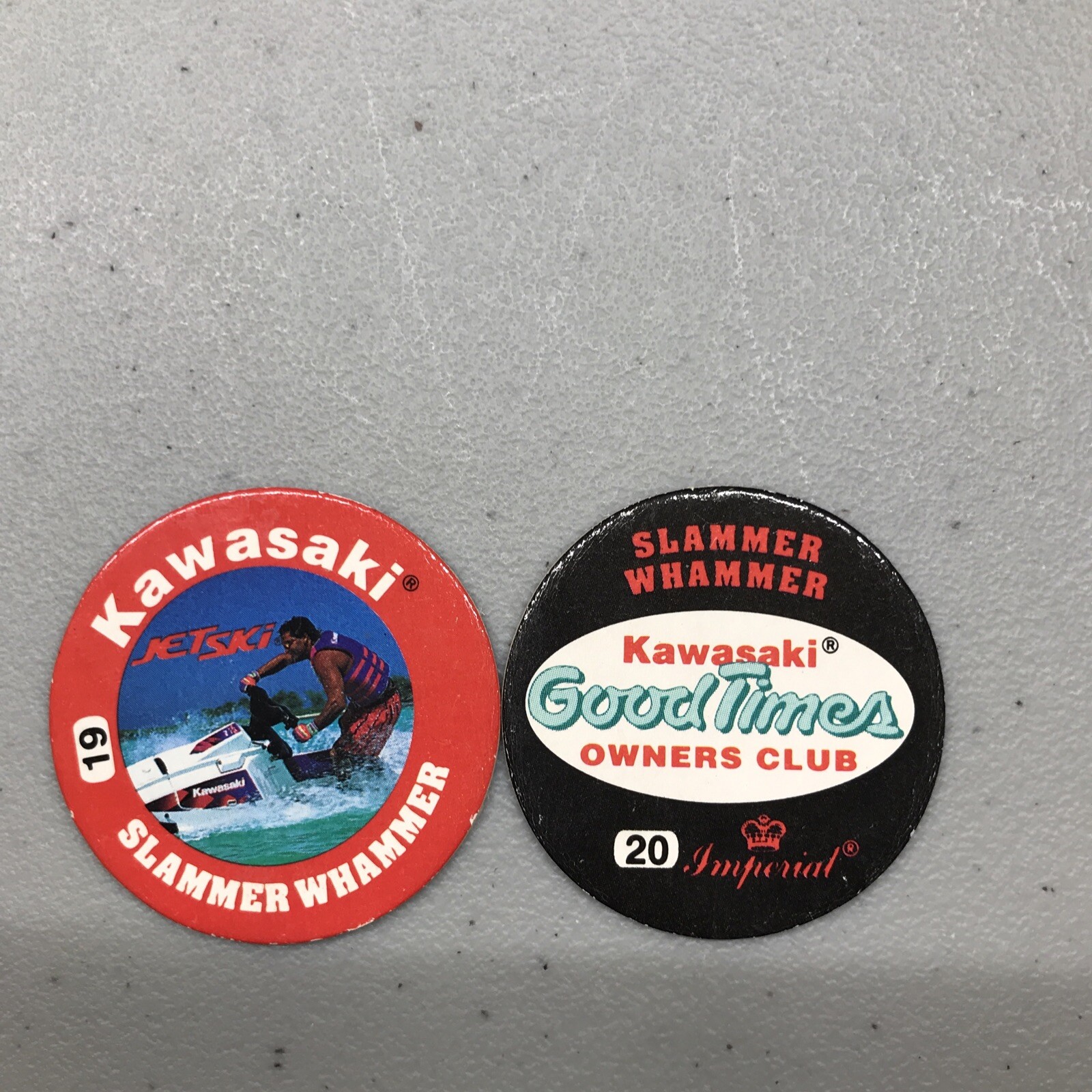 Vintage 1994 Imperial Slammer Whammers Kawasaki & 3 Other Miscellaneous