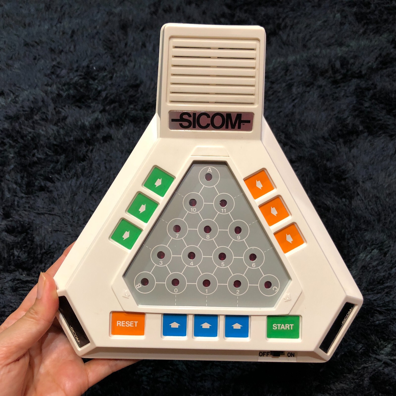 VINTAGE SICOM ELECTRONIC GAME 16 GAMES IN ONE MULTI GAME COMPUTER YONEZAWA
