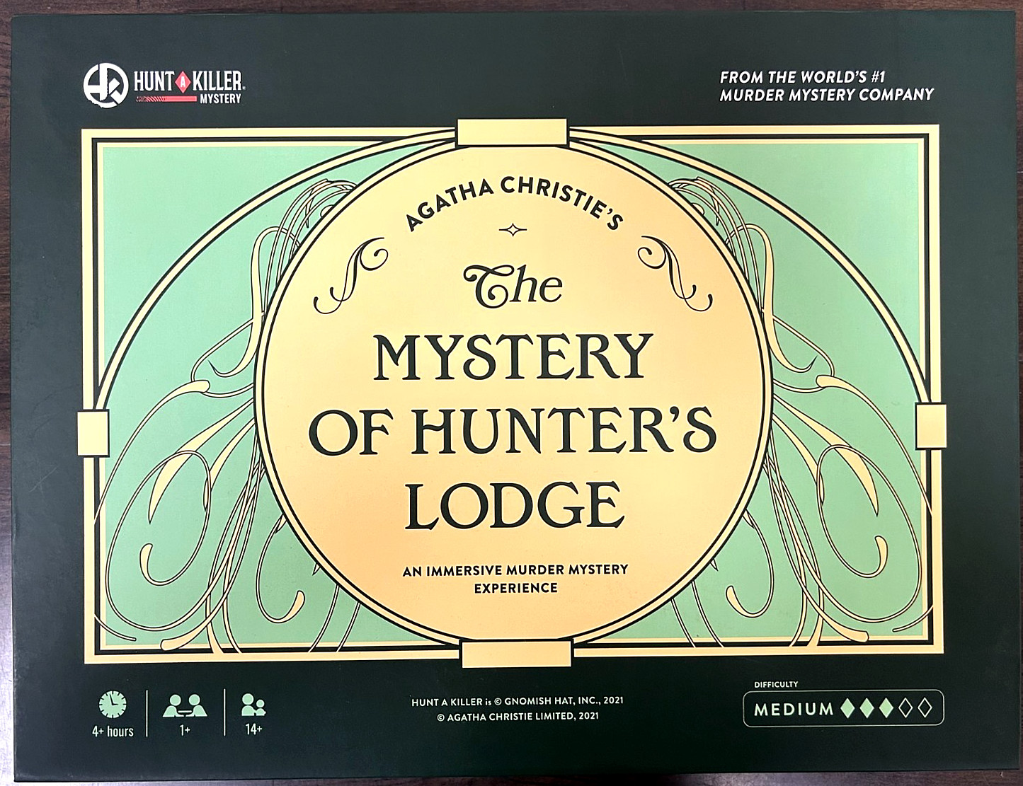 Hunt A Killer Game – Agatha Christie’s The Mystery of Hunter’s Lodge – COMPLETE!