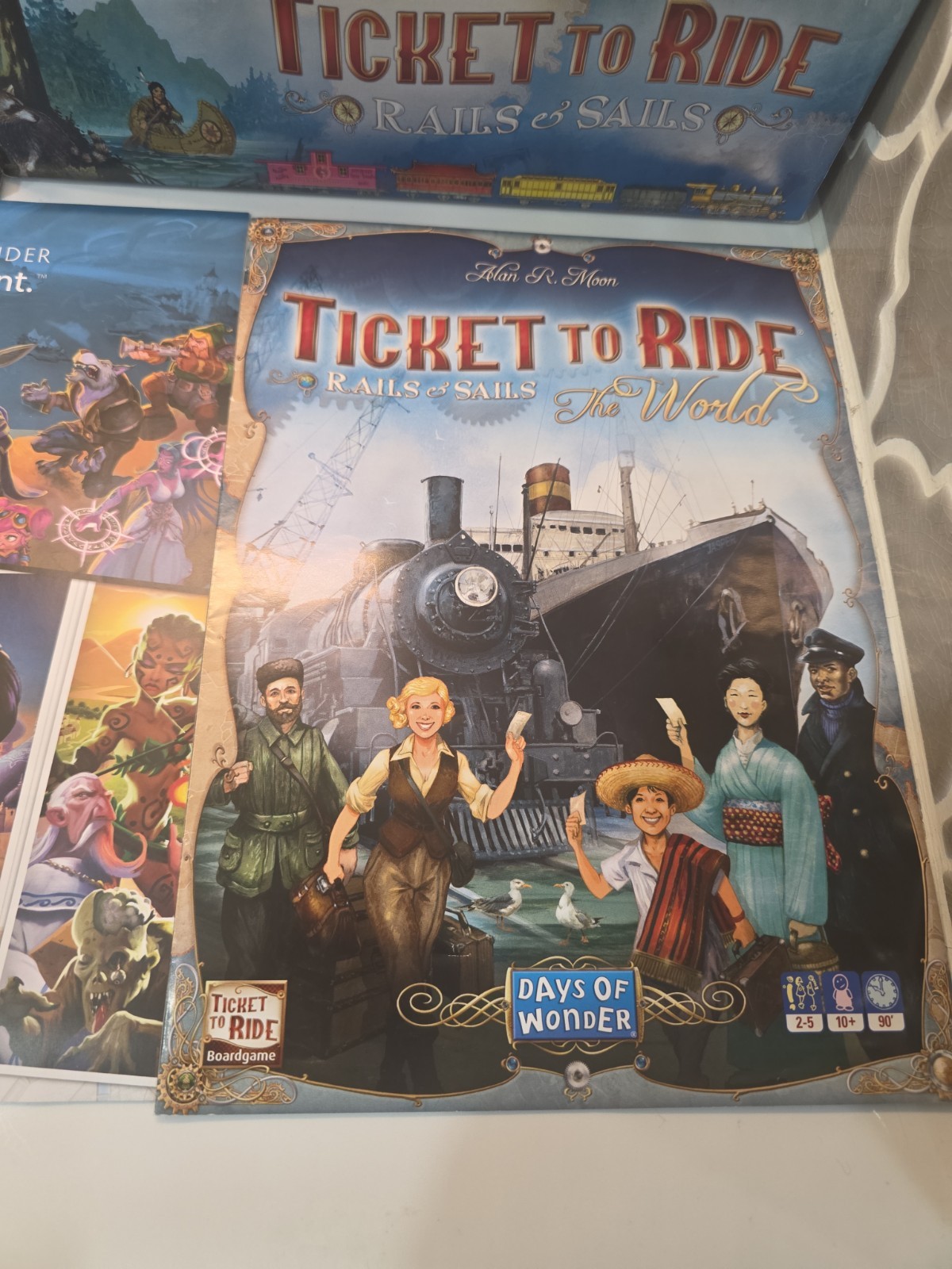 Days of Wonder Ticket To Ride Rails & Sails Board Game Complete