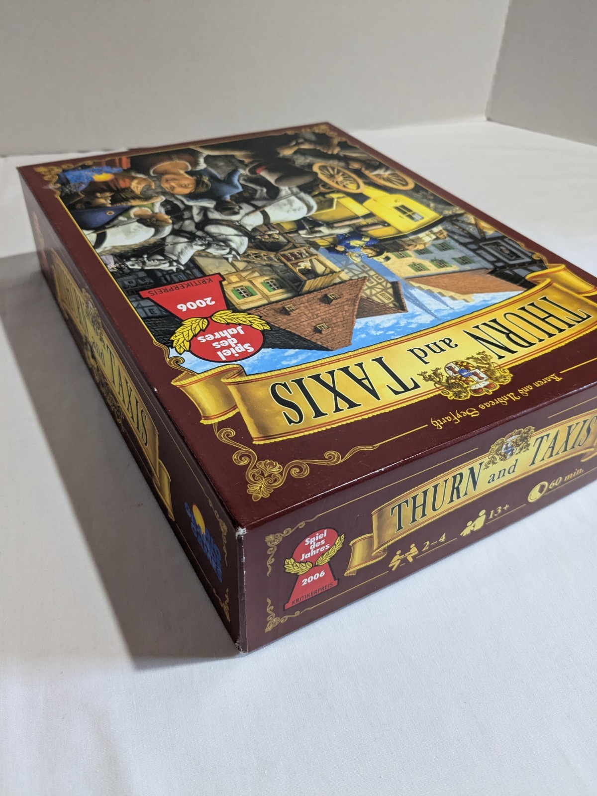 Thurn and Taxis Board Game Complete Rio Grande Games 2006