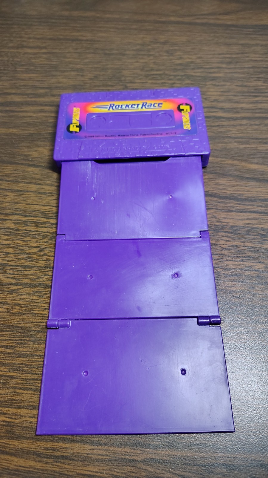 FLIPSIDERS Rocket Race Milton Bradley 1988 Vintage Pocket Game Rare