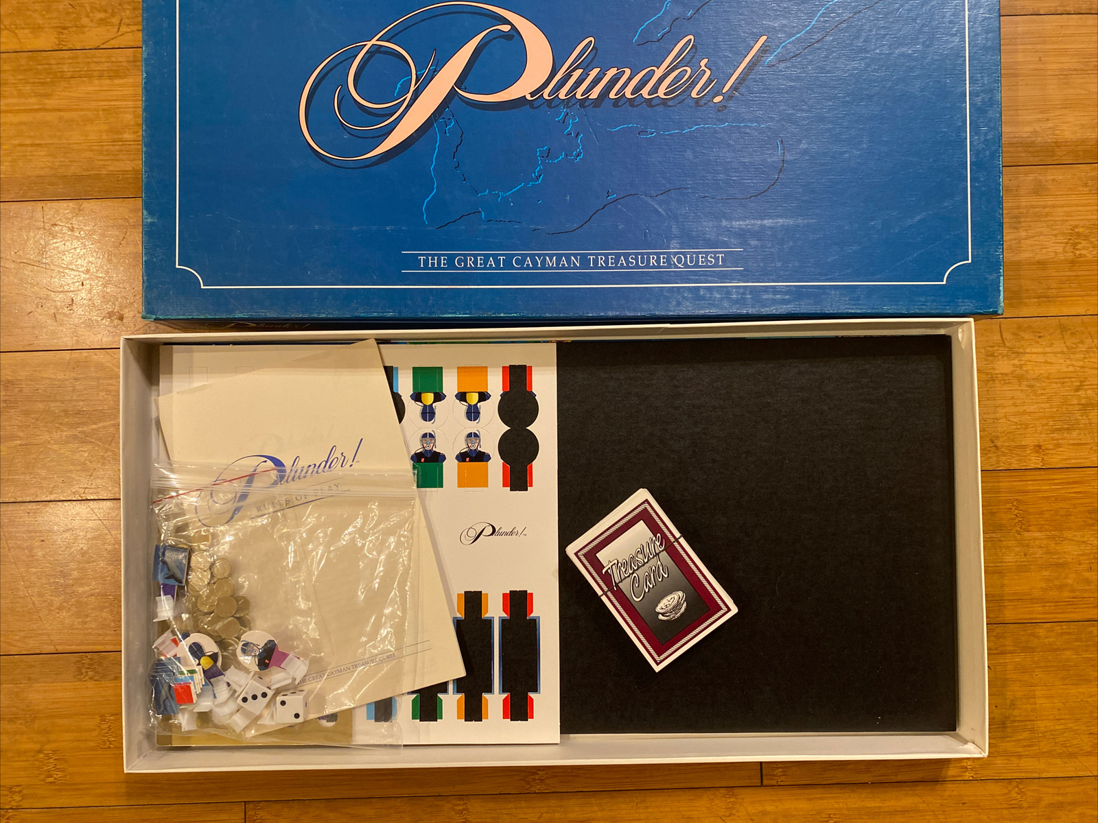 PLUNDER: The Great Cayman Treasure Quest Game, 1991, Island Games, Caribbean Sea