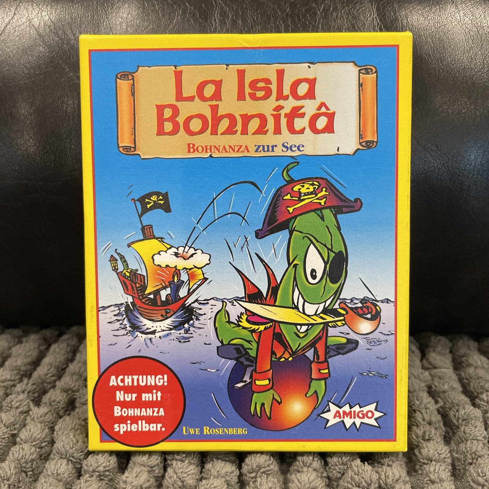 Amigo Board Games Bohnanza – La Isla Bohnita (German Ed) 1998 MINT