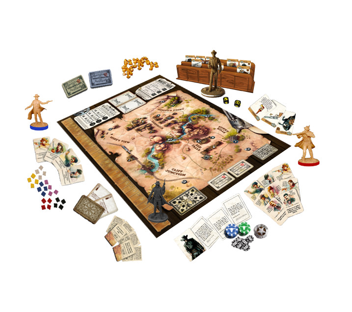 Western Legends Board Game Kolossal Games Open World Sandbox Strategy NEW SEALED