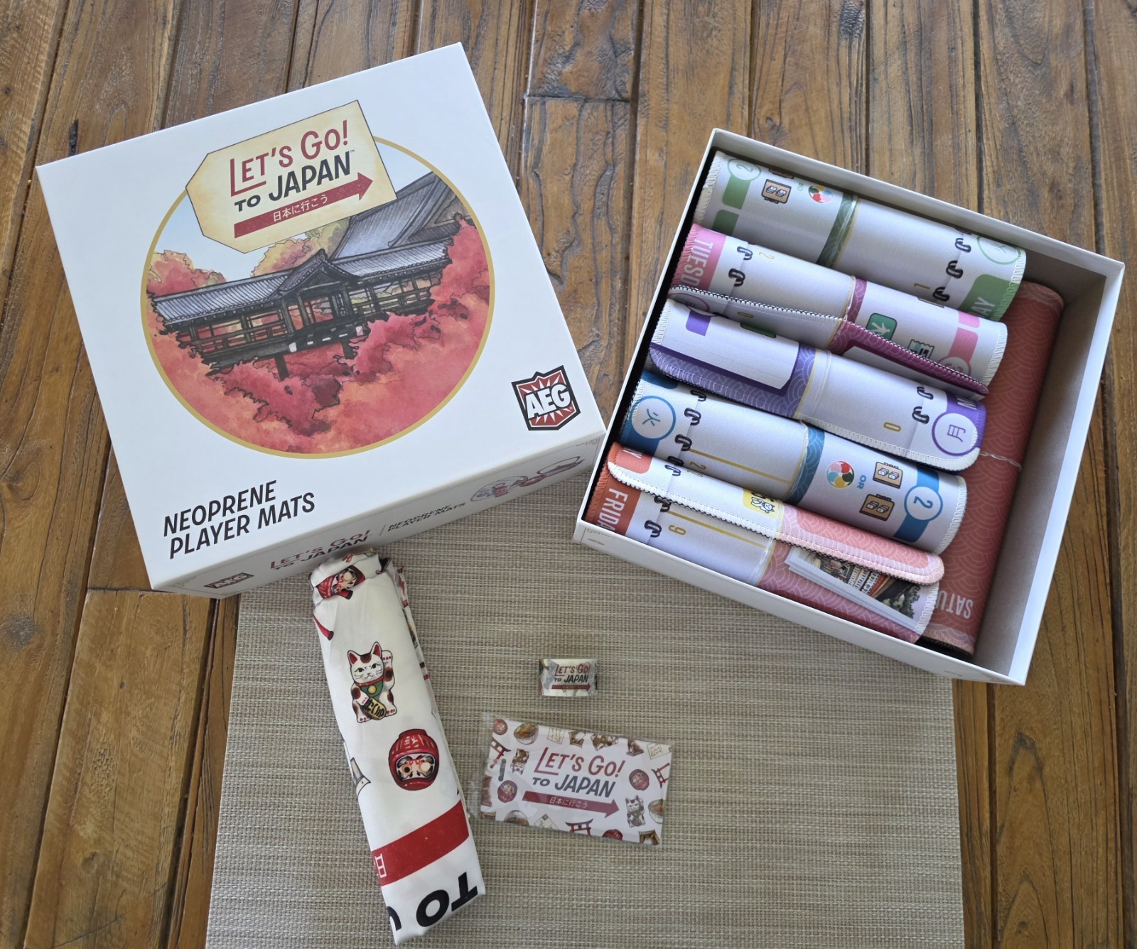 Let’s Go to Japan Kickstarter Extras – Unused, Never Played