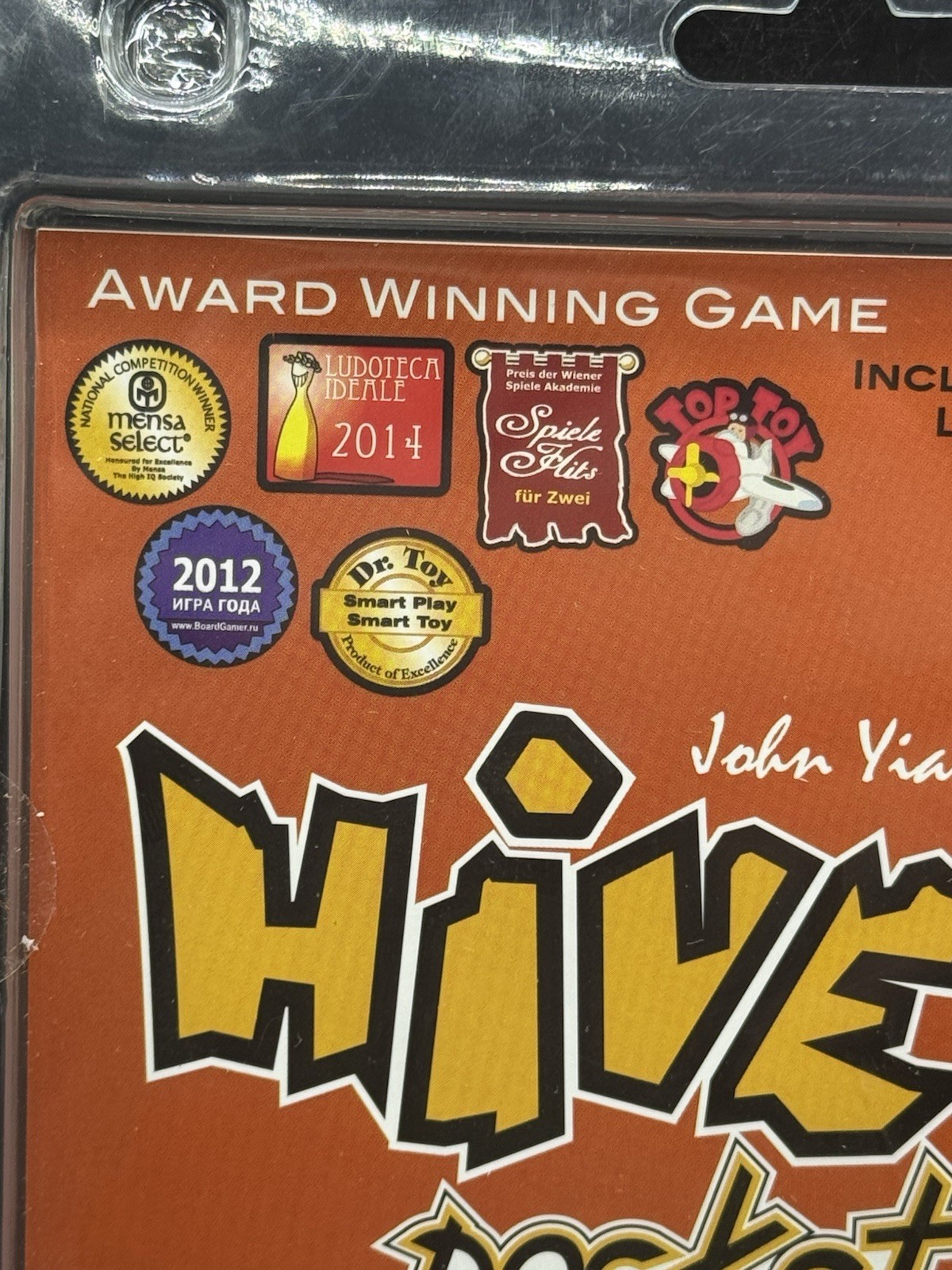Hive Pocket Tile Board Game Travel Size W/mosquito & Ladybug Expansions NIB