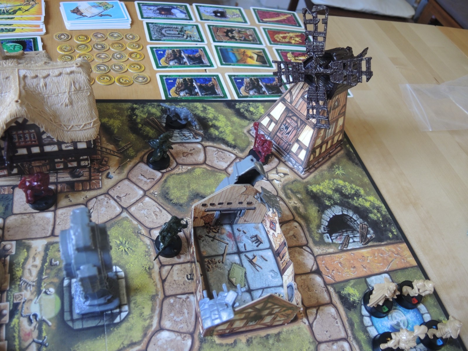 The Black Eye – Village of Horror – Schmidtspiele 100% complete 1992 Unpainted