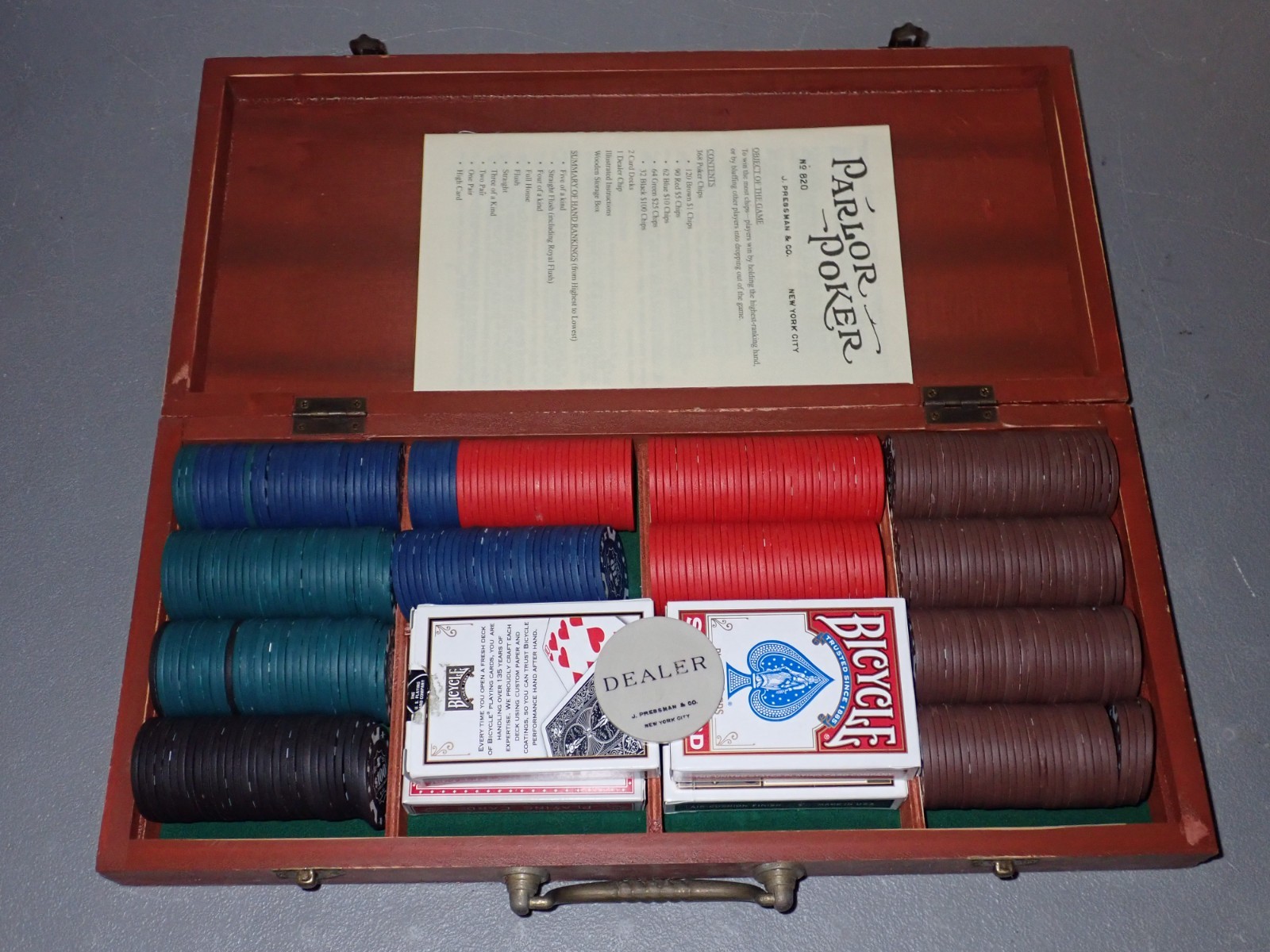 Pressman Parlor Poker No 820
