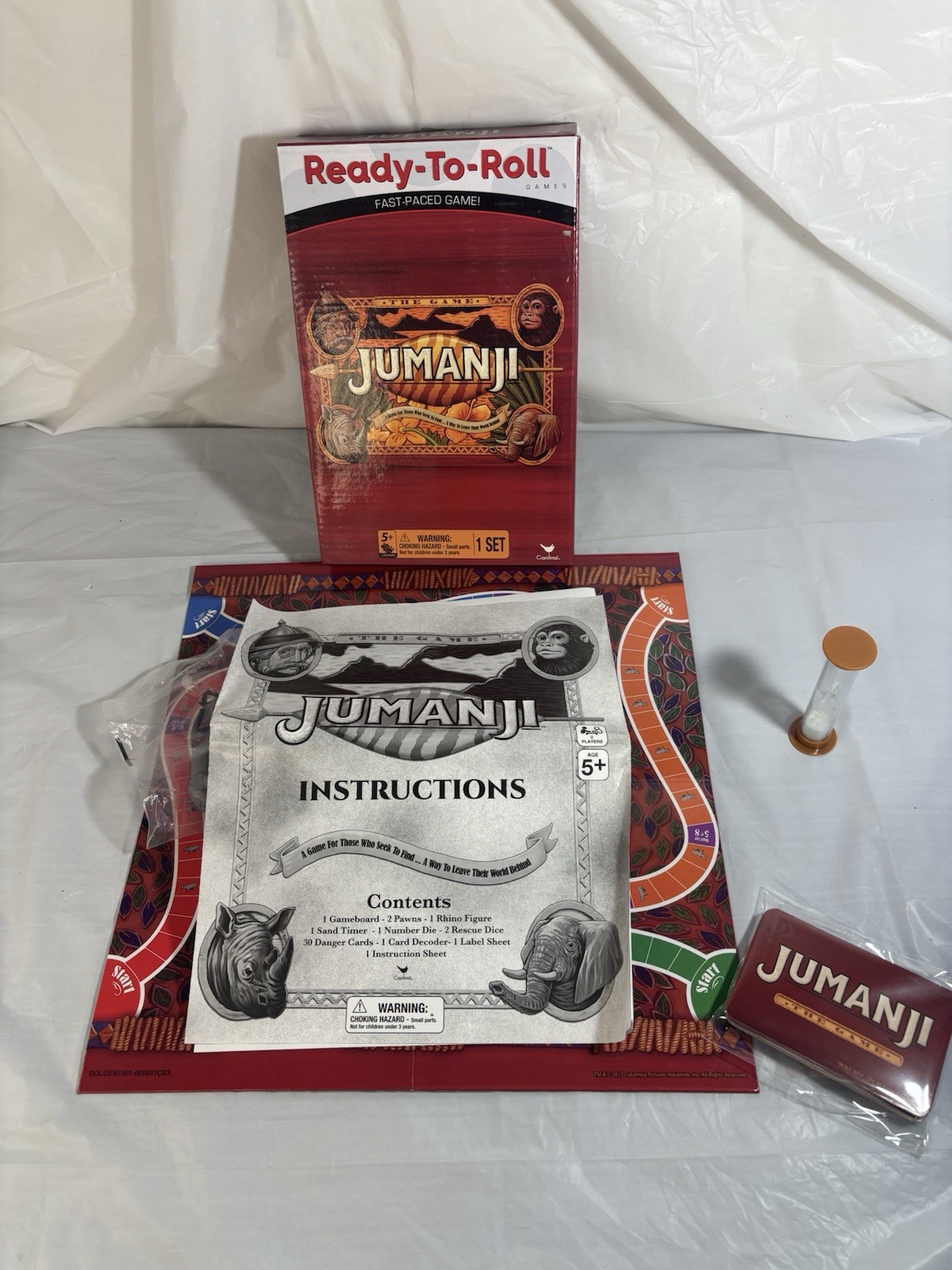 Jumanji The Game Ready To Roll A Game for Those Who Seek to Find Board Game