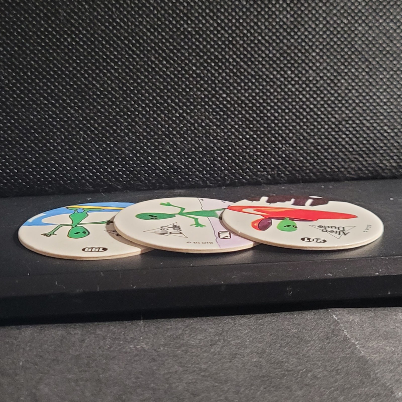 POG Imperial Slammer Whammer Alien Dude Milk Caps 1994 Pogs Game Pieces Retro