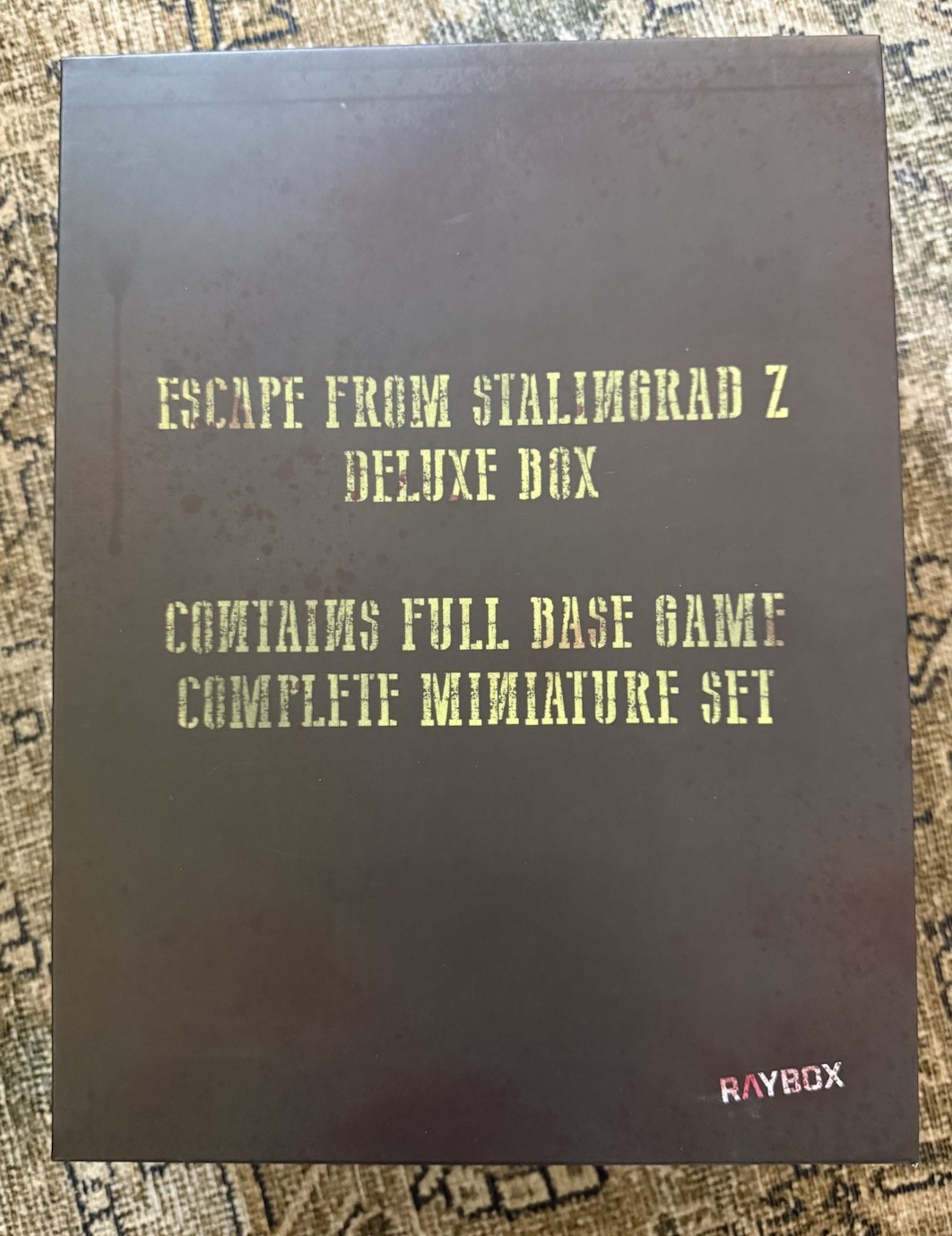 Escape from Stalingrad Z: Deluxe Box BRAND NEW : Full Base Game + Miniature Set