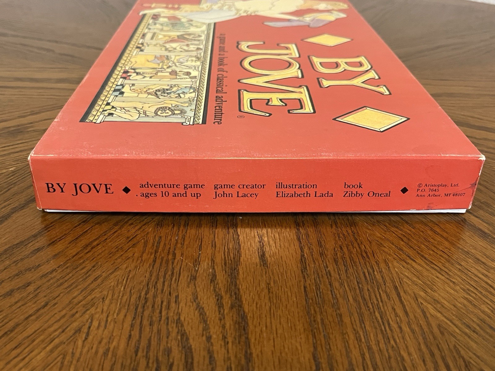 By Jove Board Game (1983 Aristoplay) Incomplete Read
