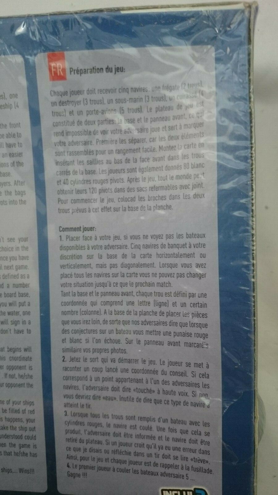 Hundir Los Barcos La Gana Batalla Naval / Sink Ships Win Naval Battle Board Game