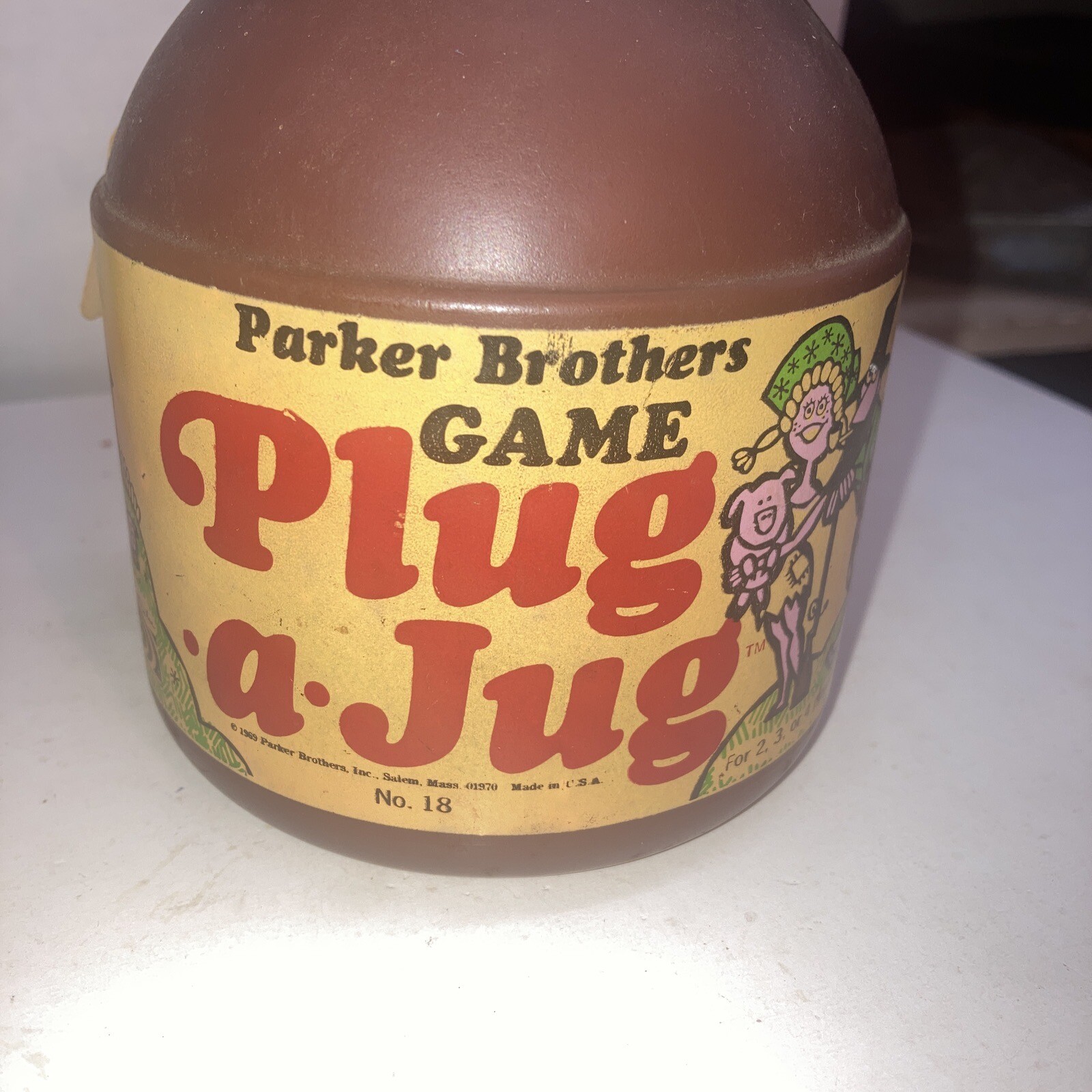 Vintage 60s Game Plug a Jug