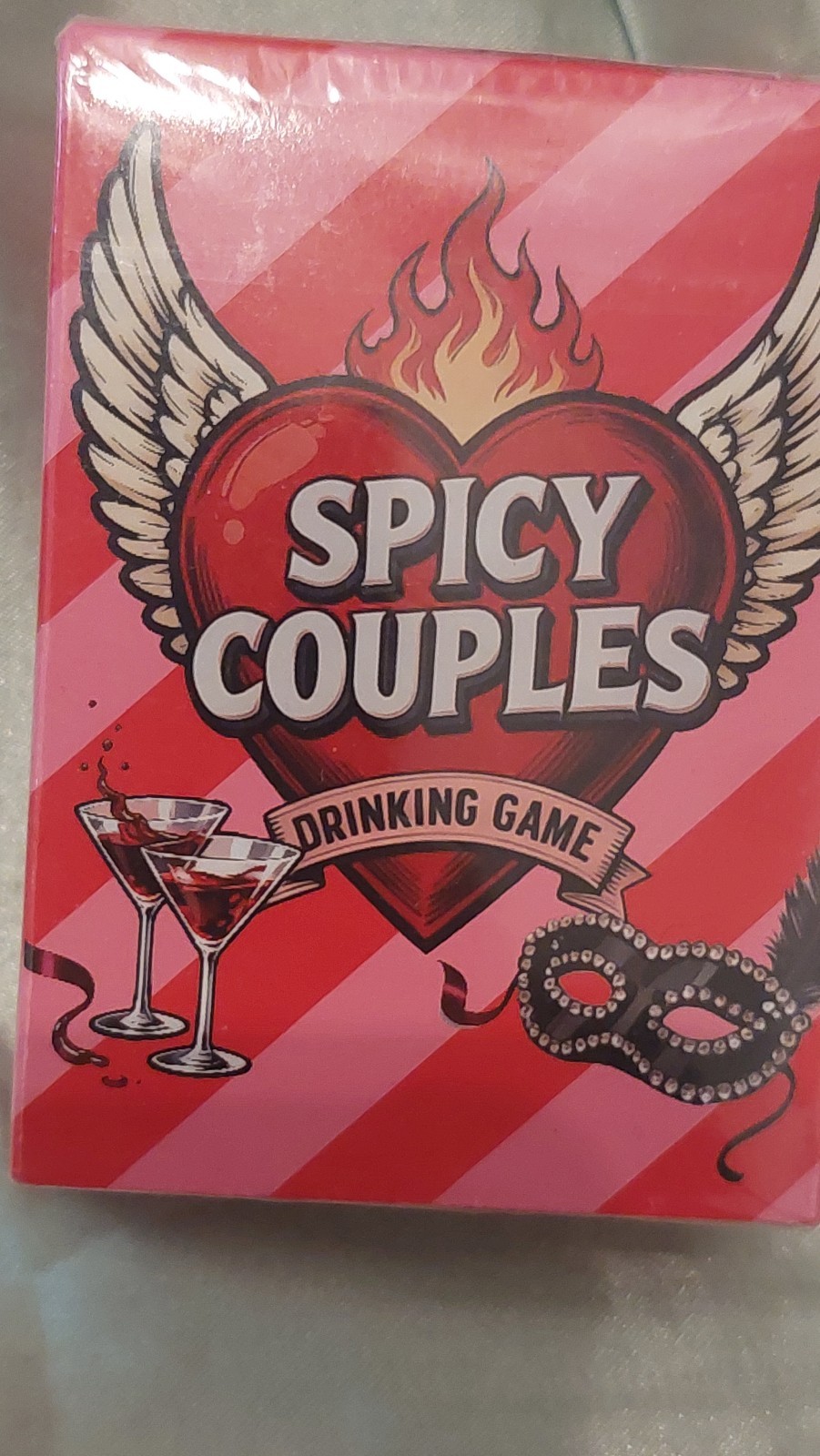 Spicy Couples Drinking Game Adult Card Game for Couples Date Night New Fun