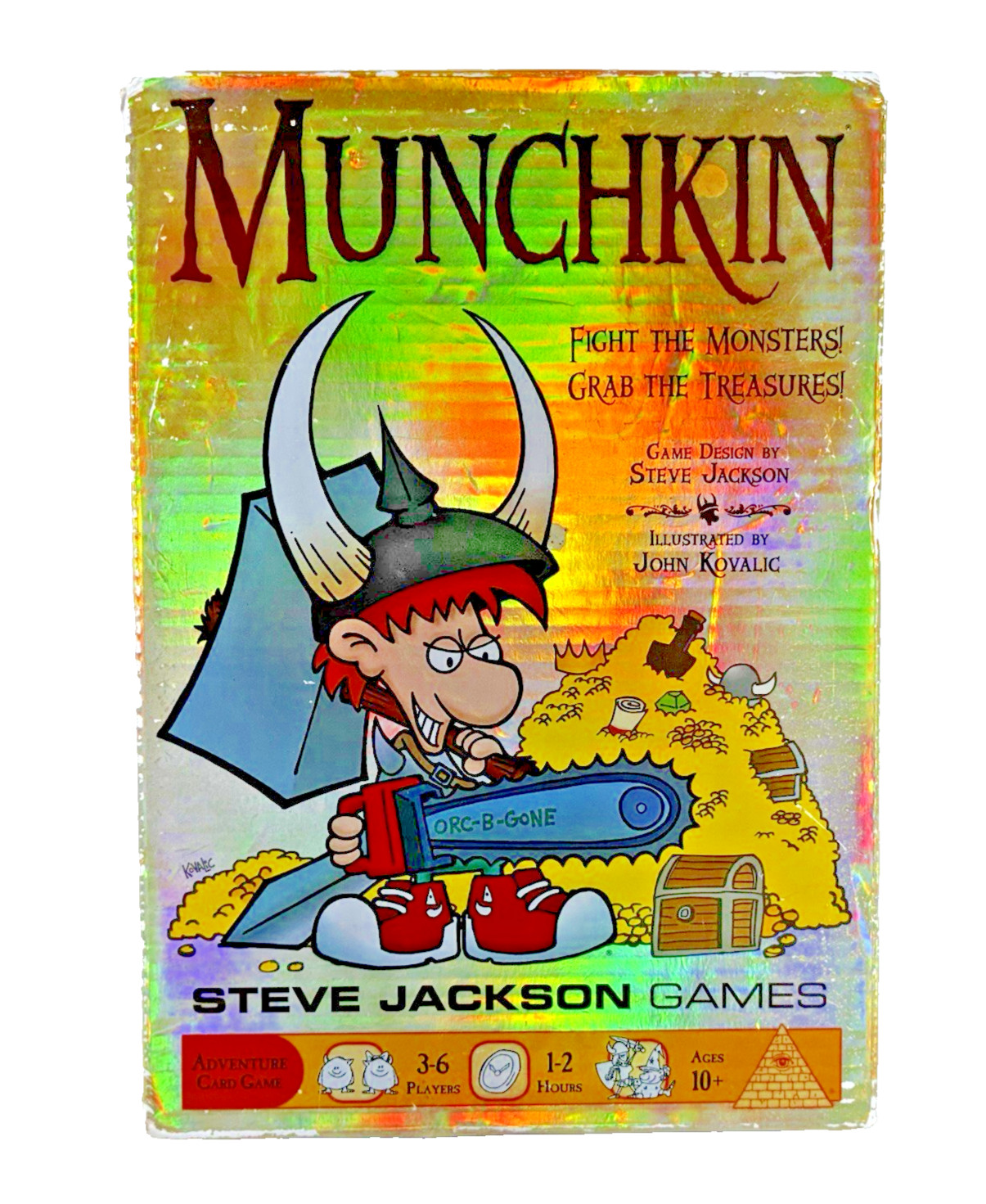 Munchkin 2014 Steve Jackson Games First Edition Holo Box Complete