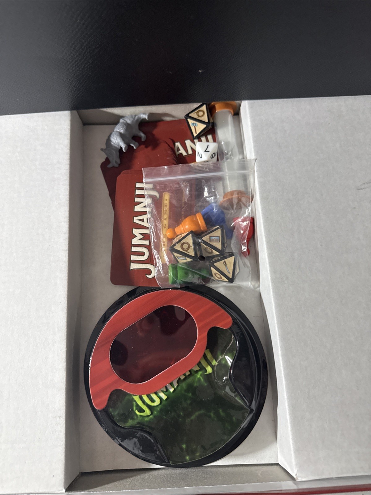 Milton Bradley Original JUMANJi Board Game 100% complete Vintage