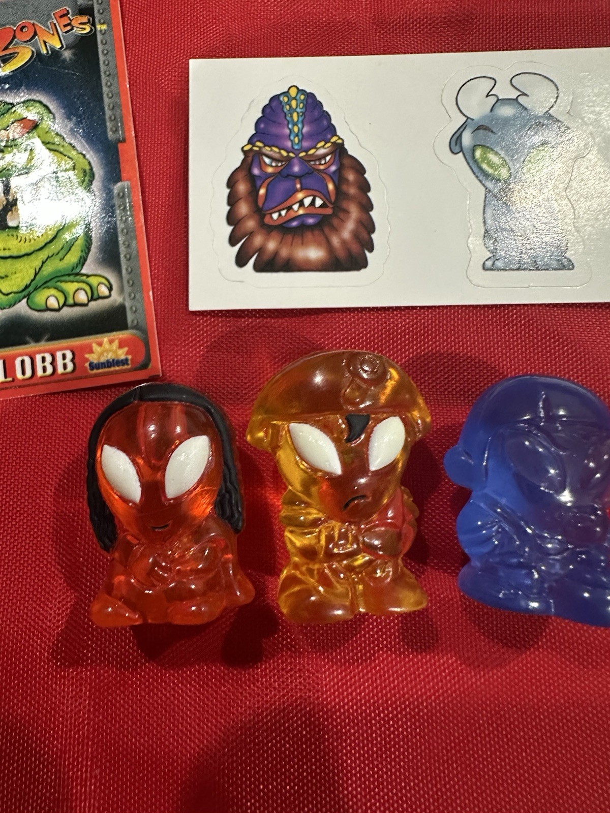 Gogo’s Crazy Bones Sunblest Aliens Ice Cream Australia 2001 K-Zone Tip Top Bundle