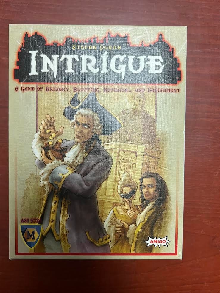 Intrigue Board Game Mayfair English edition (2005)