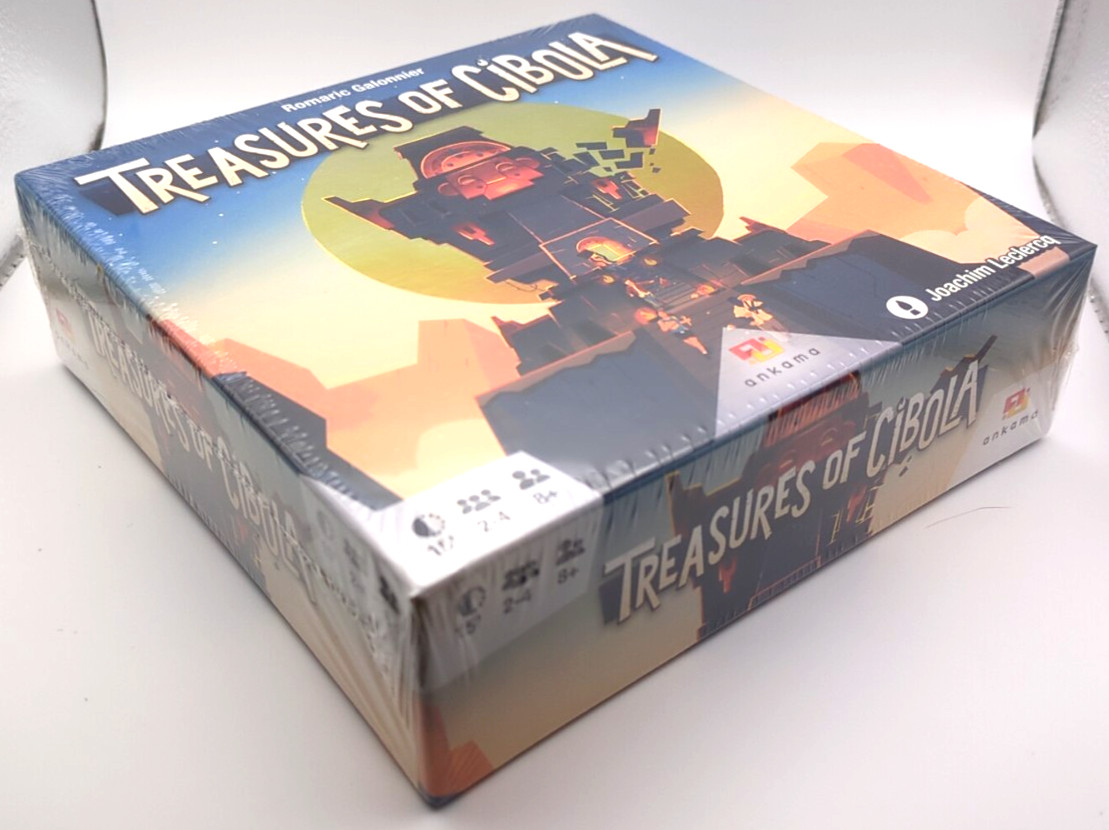 Treasures of Cibola Board Game New Sealed Strategy Family Adventure Play