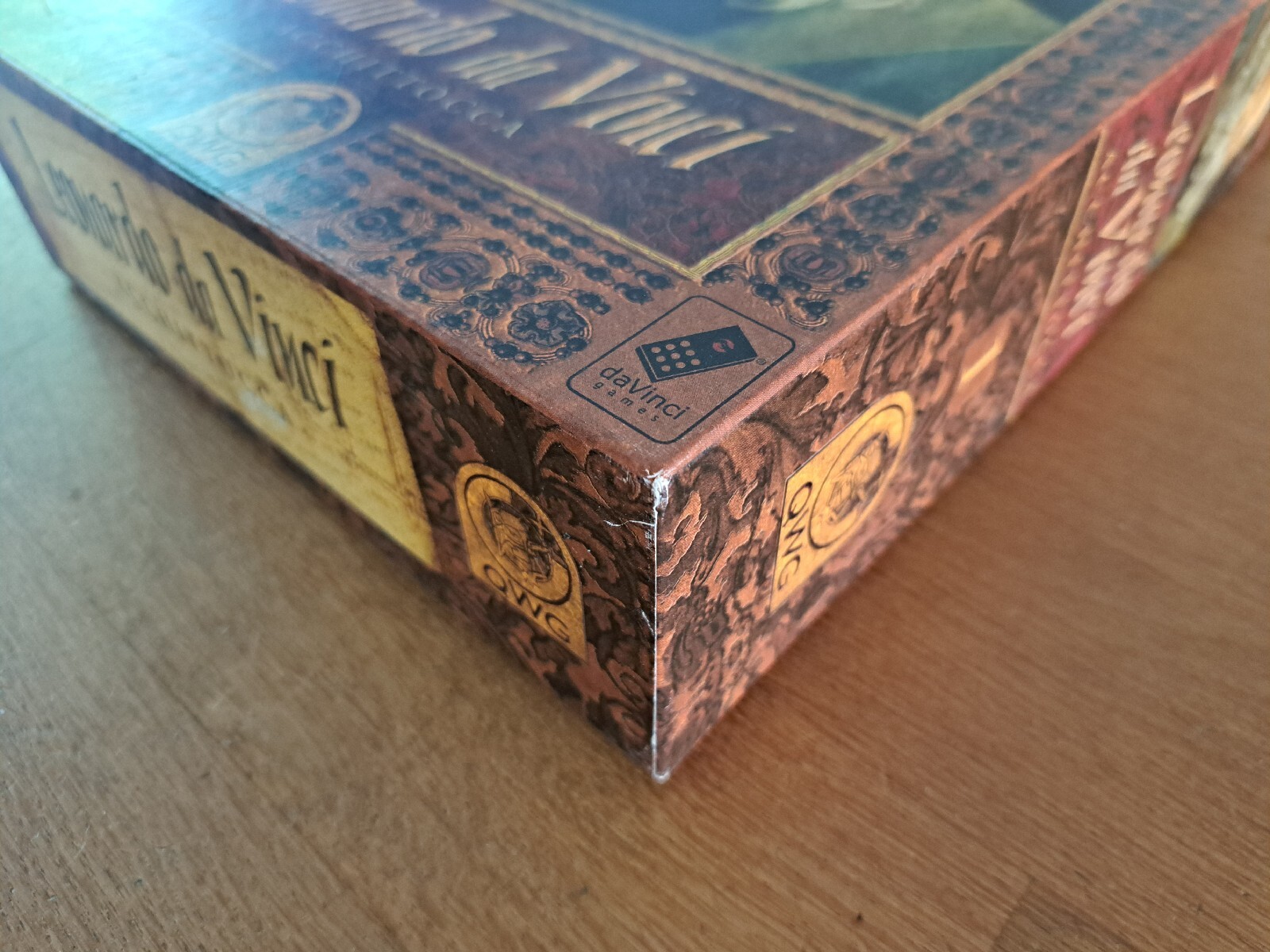 Rare Boardgame Brettspiel Leonardo Da Vinci Masterprint #1 Quined Games