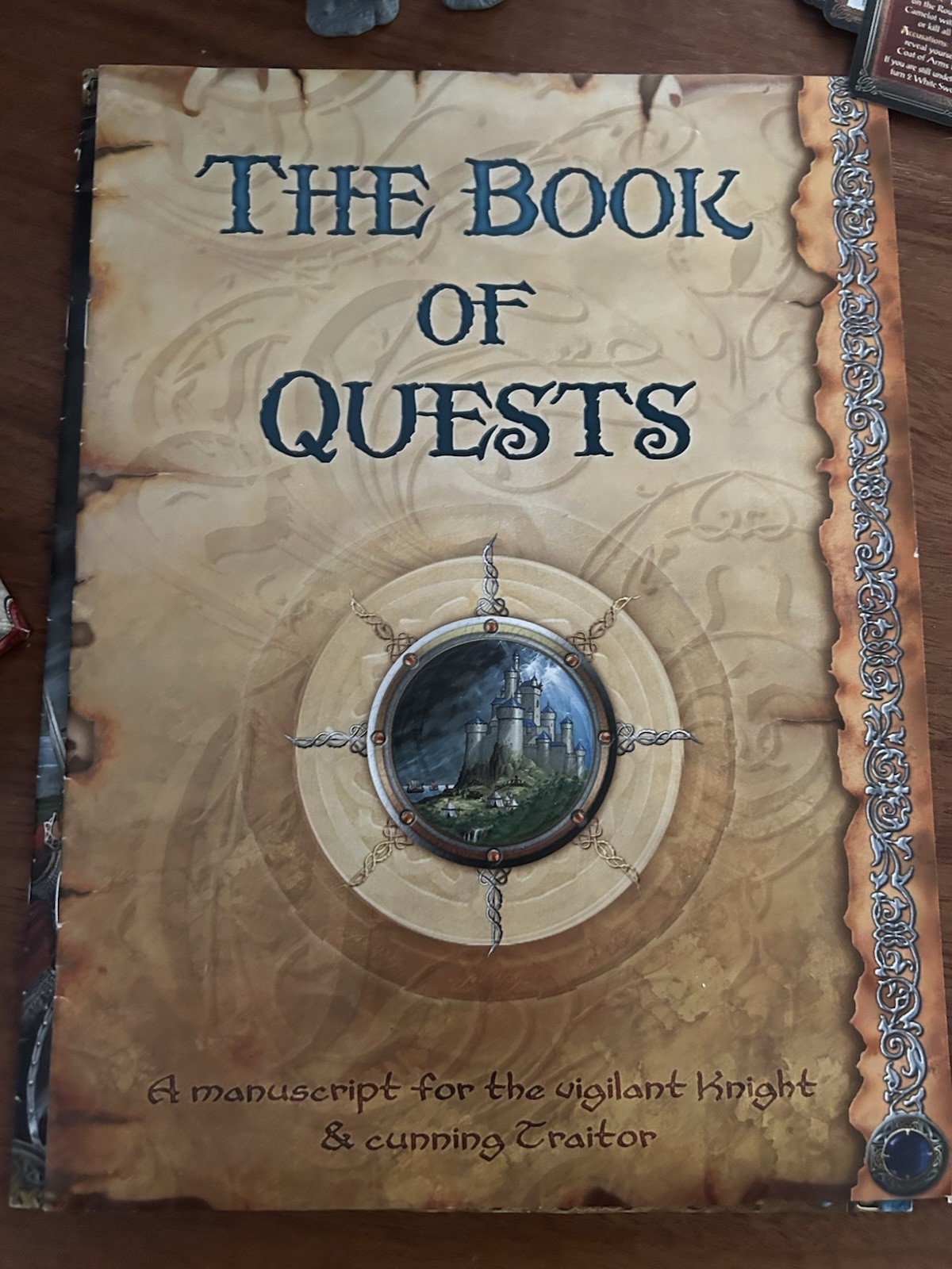 Days of Wonder Shadows Over Camelot Board Game Missing Siege Engines, Box Damage