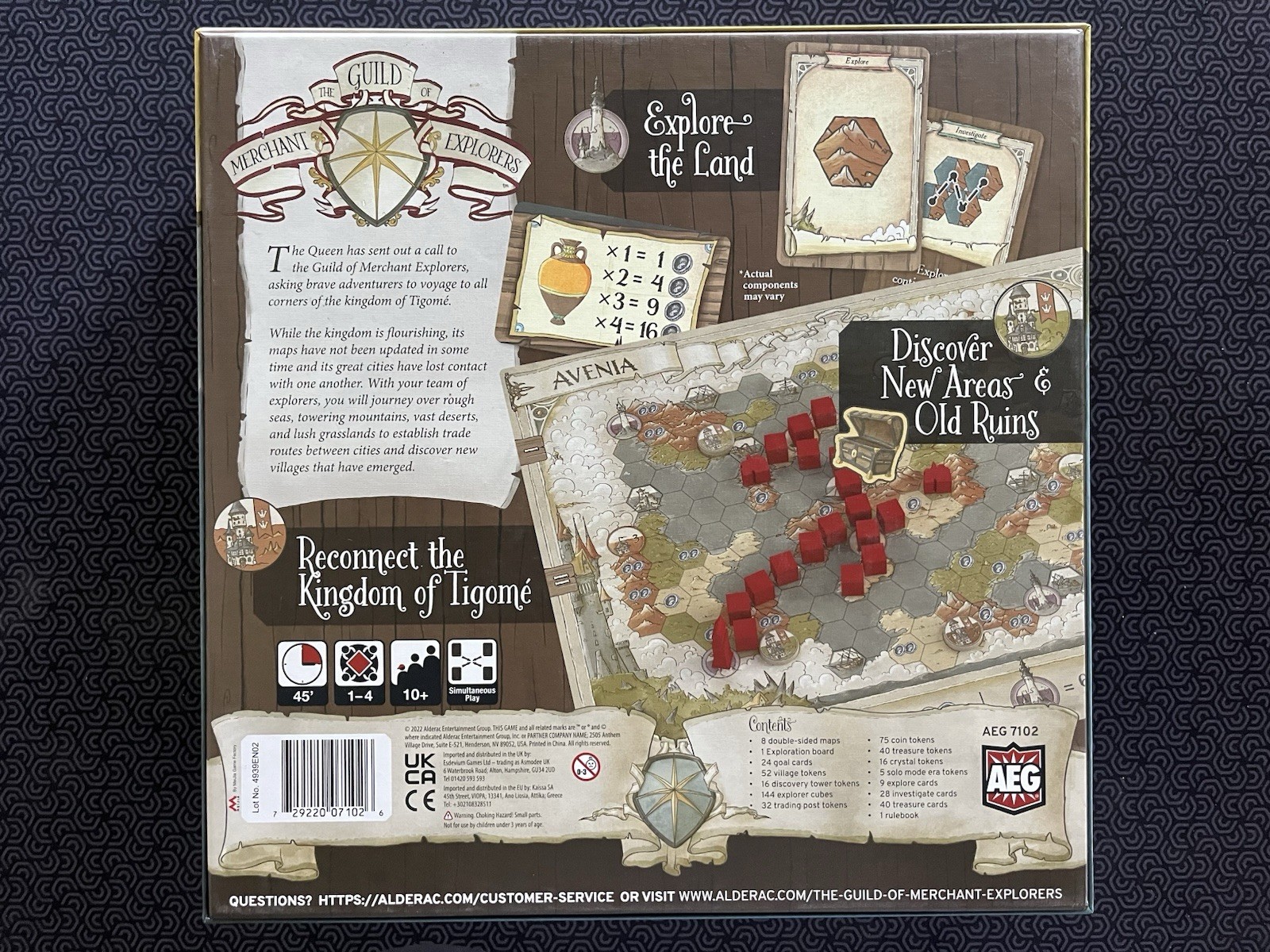 The Guild of Merchant Explorers Board Game AEG 2022