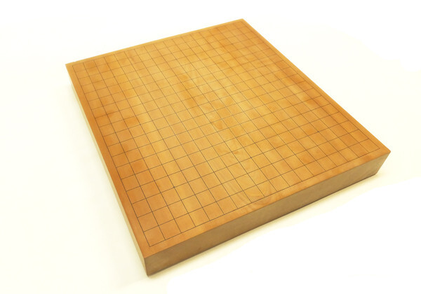 Japanese Igo Go-Stone 碁石 Natural Clamshell & Nachiguro & Go-Board 碁盤 from Japan