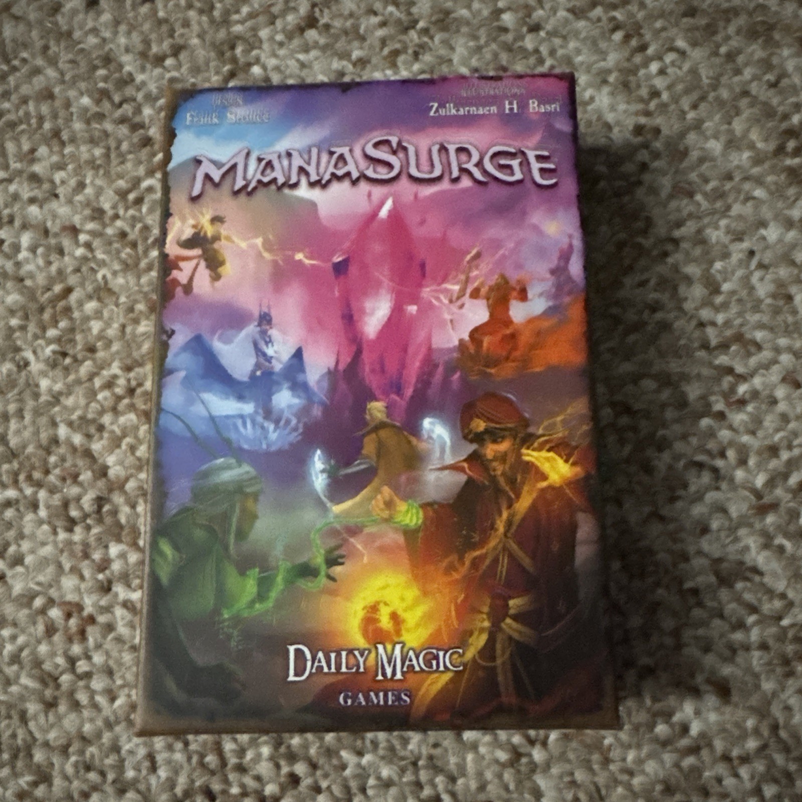 Daily Magic Games ManaSurge Card Game Complete 2015 Mana Surge- USED