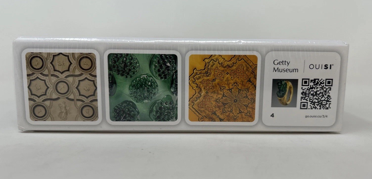 OuiSi Getty Museum Art Card Game Ignite Creativity. New Sealed COMPLETE.