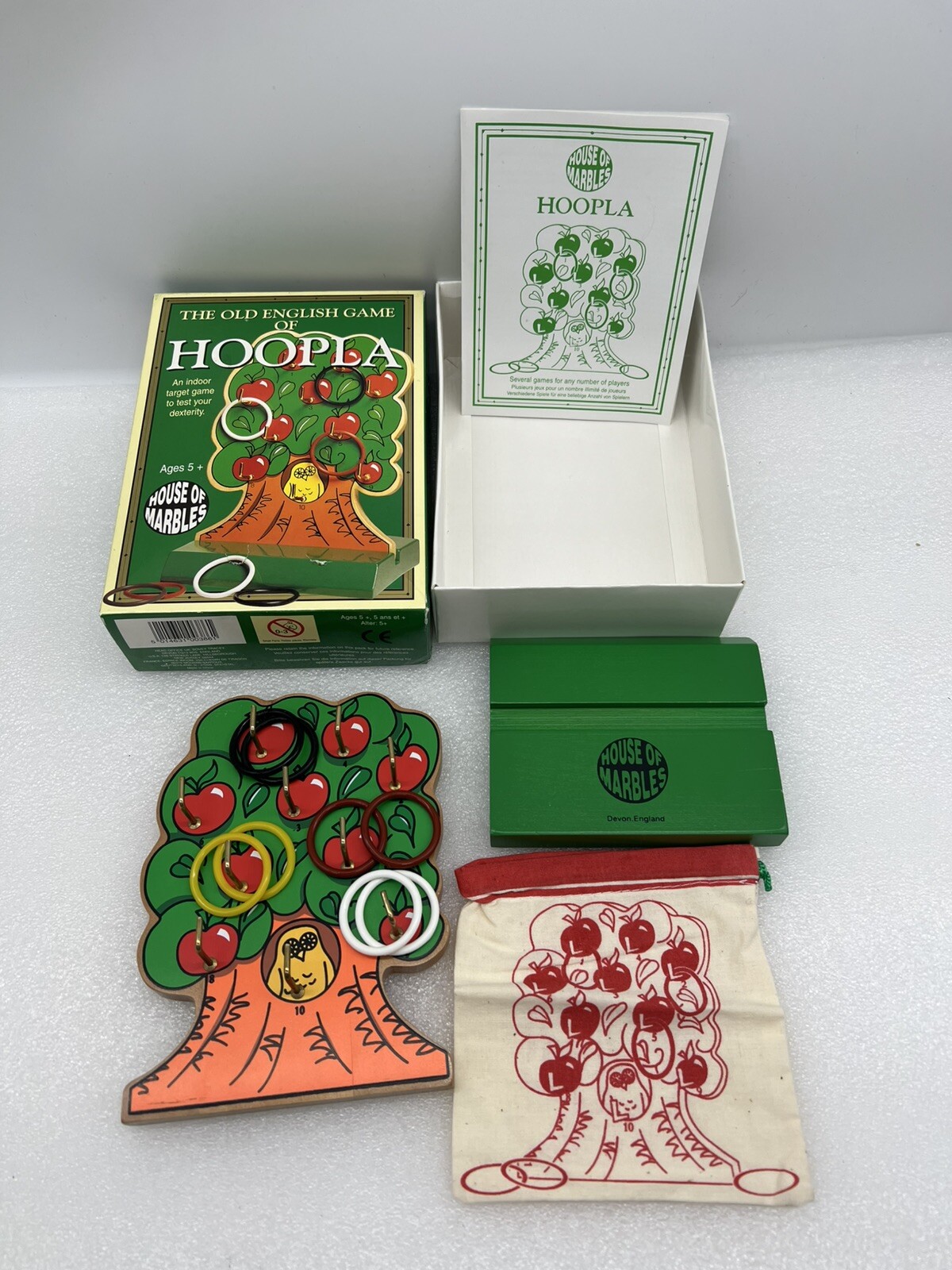 House of Marbles The Old English Game of HOOPLA in Great Shape Vintage Complete!