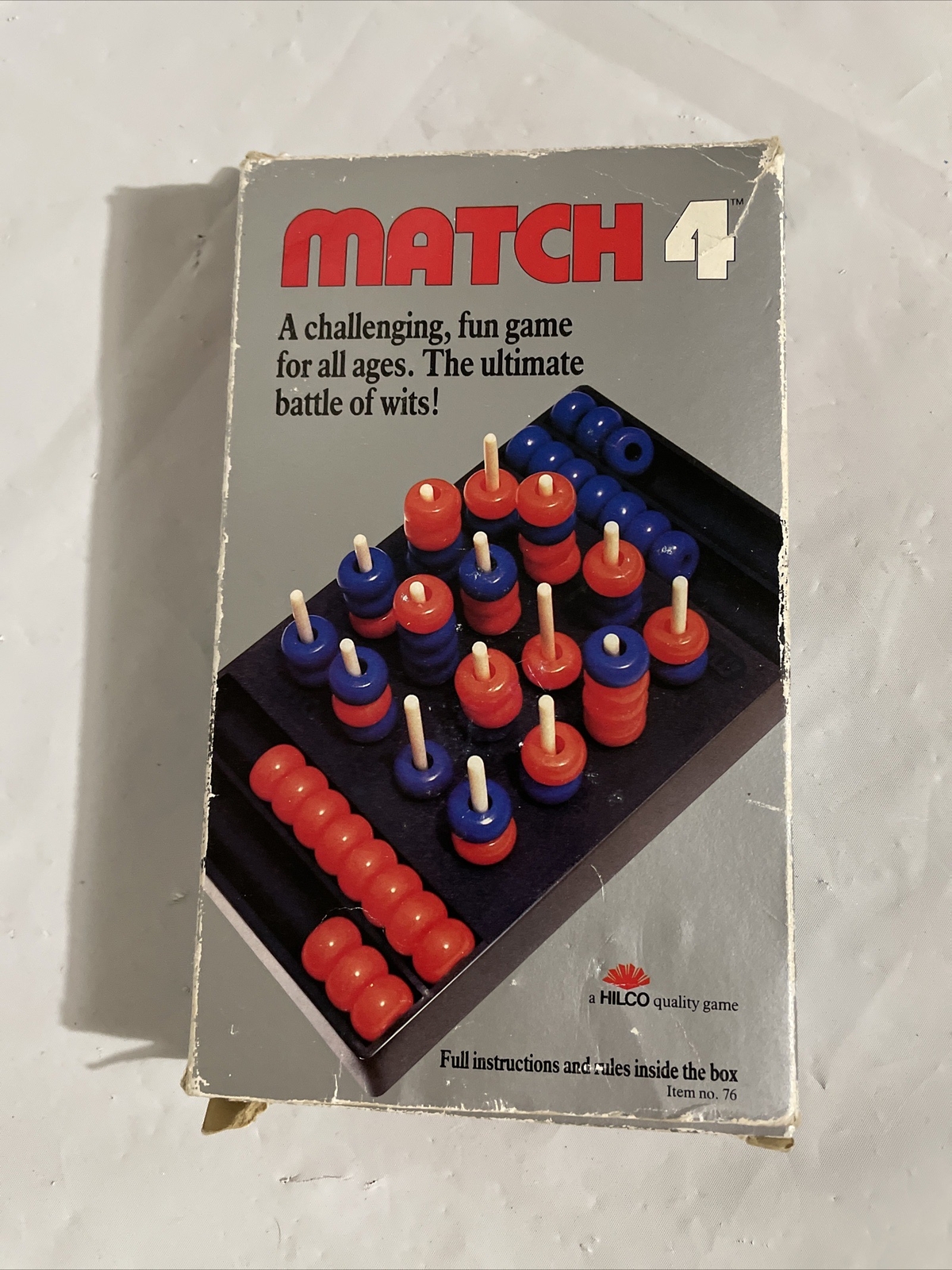 Match 4 Hilco 1987/88 – No. 76 Game of Attack & Defense Battle of Wits Complete