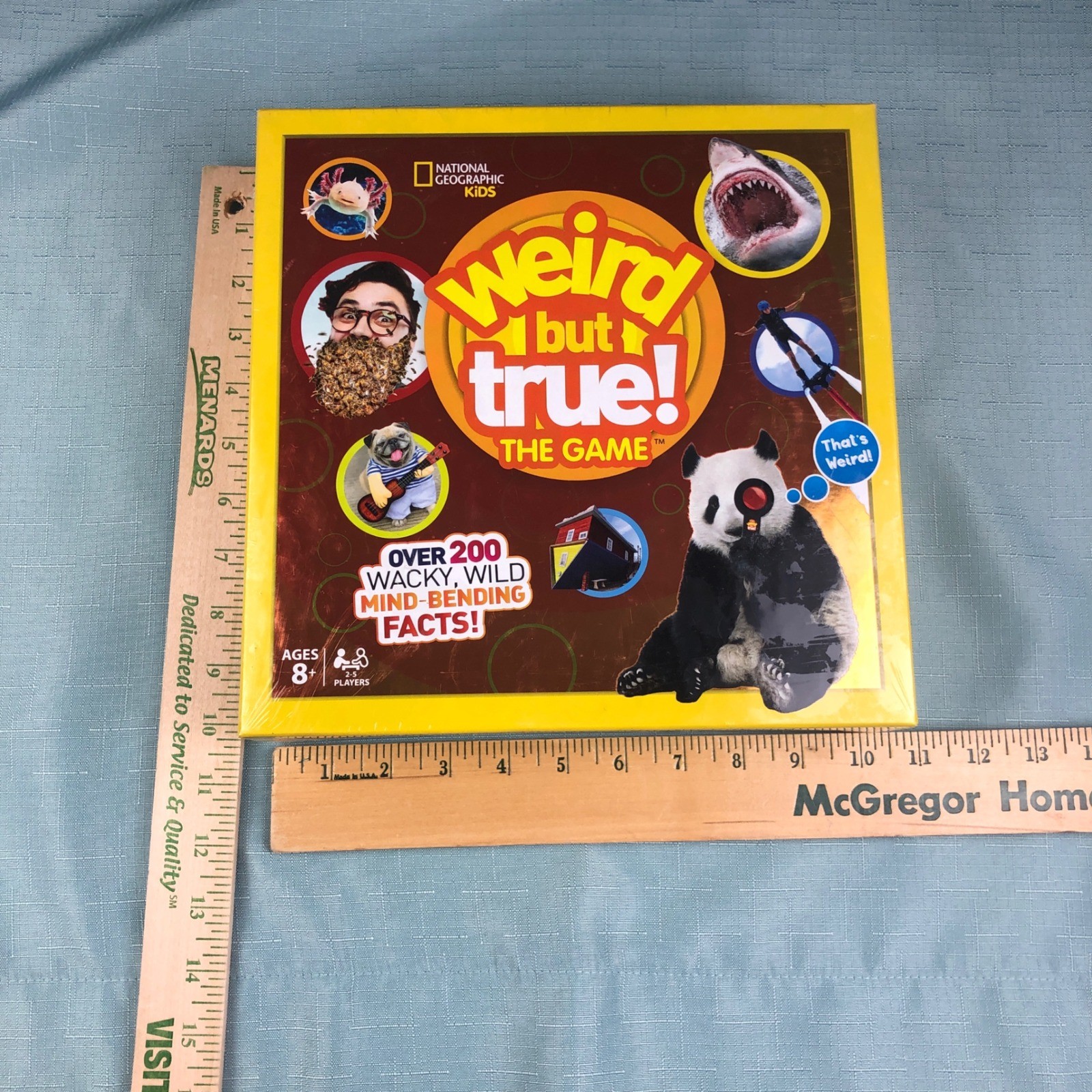 Weird But True Board Game By National Geographic Kids NEW Sealed