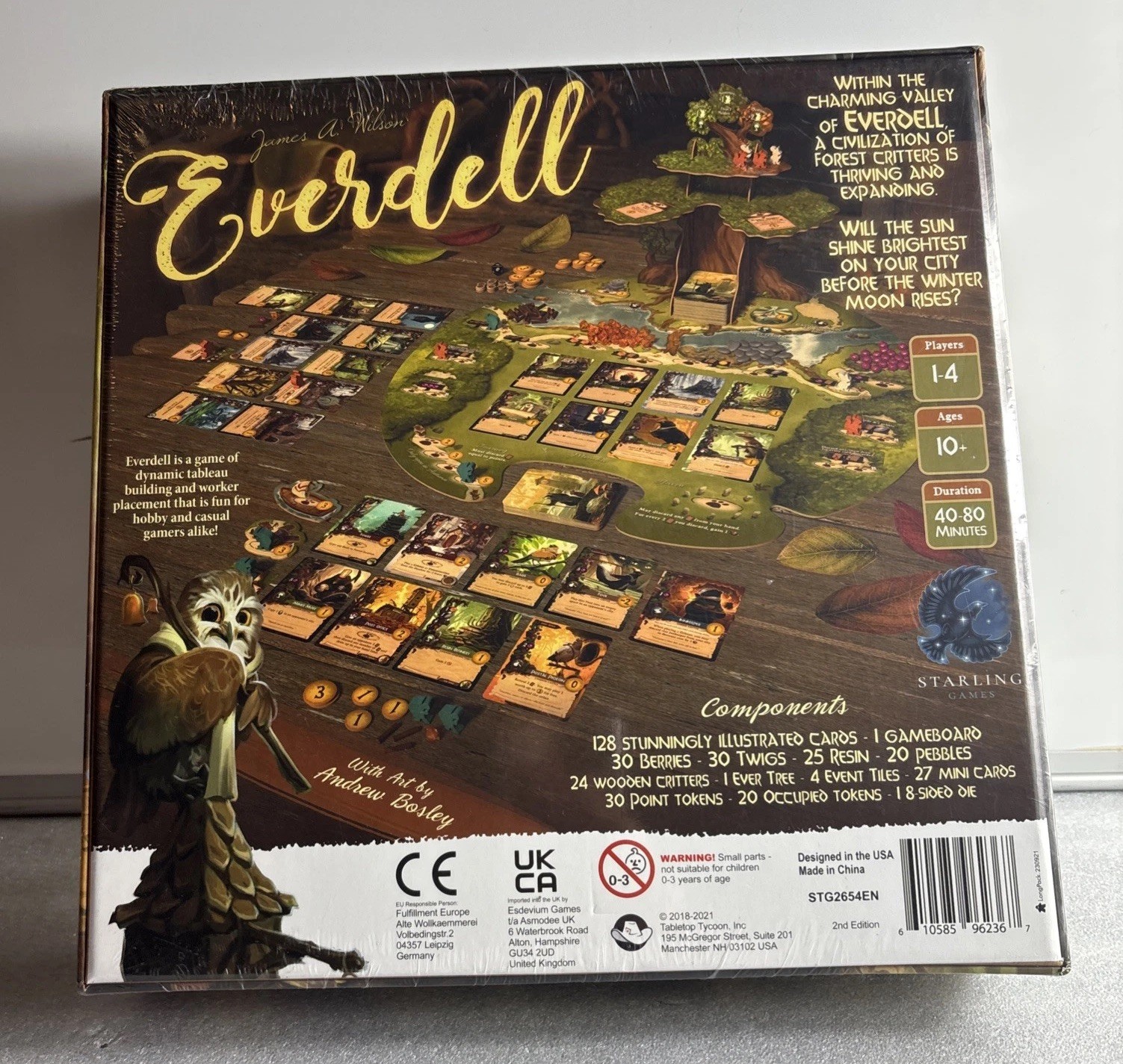 Everdell Collector’s Edition Board Game – Premium Strategy Worker