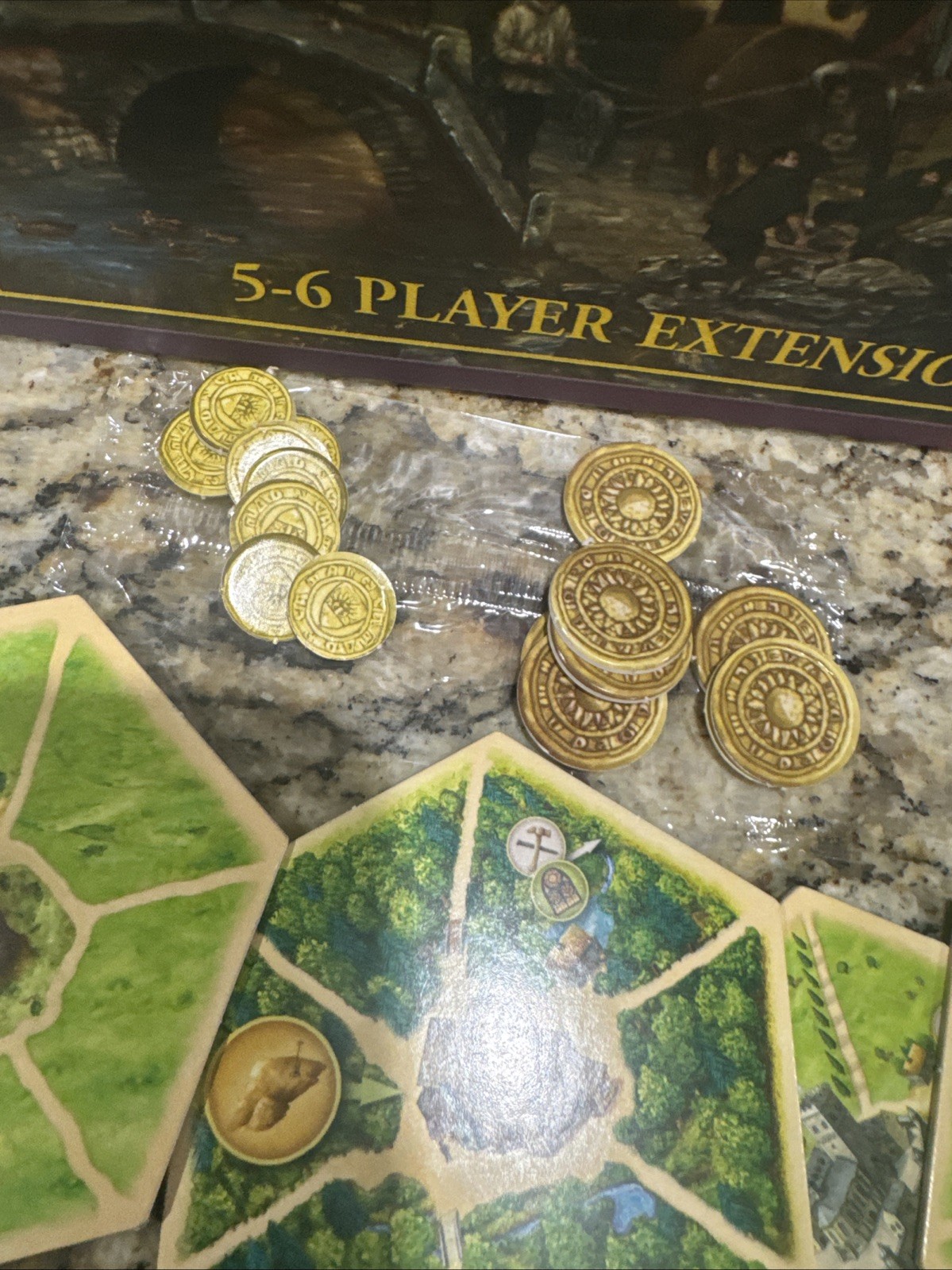 CATAN TRADERS AND BARBARIANS 5-6 PLAYER EXPANSION #3068 MAYFAIR GAMES RARE