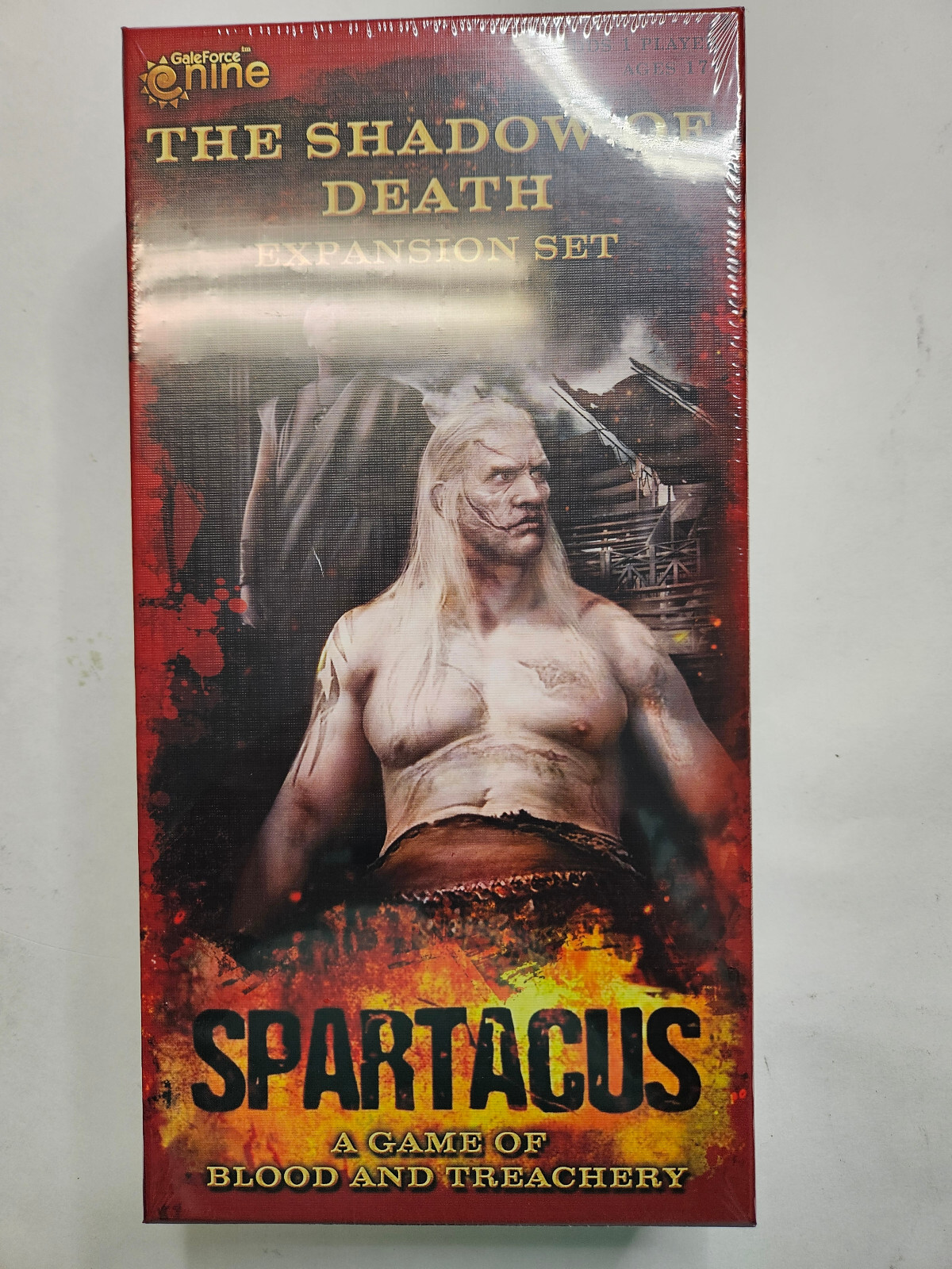 Board Game Spartacus: The Shadow of Death Expansion – Gale Force Nine 2015 – NEW