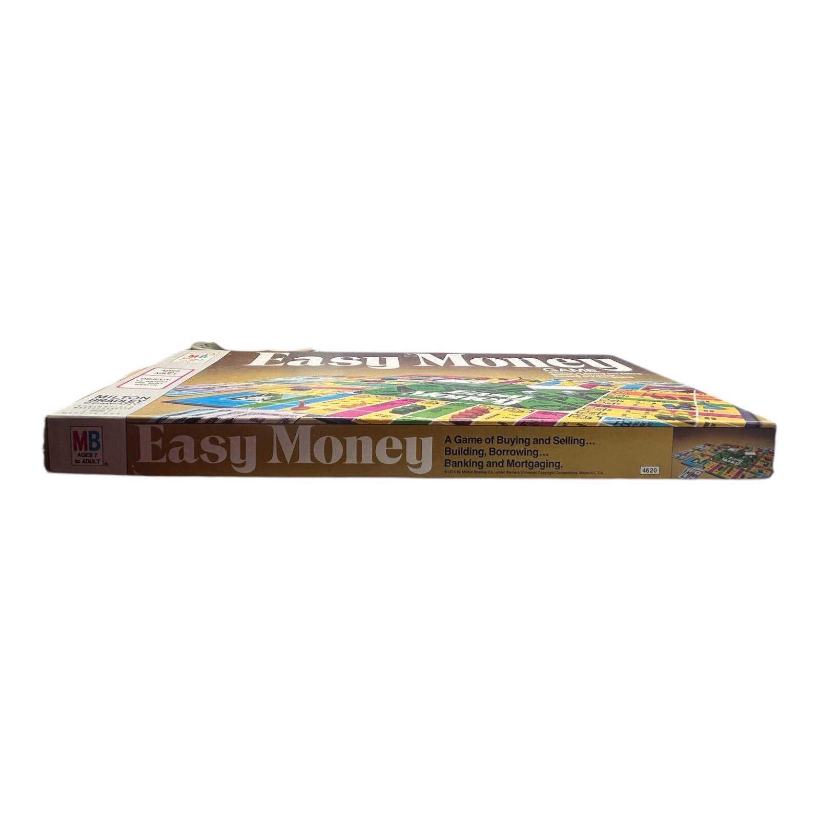 Vintage 1974 EASY MONEY Board Game Milton Bradley EUC COMPLETE