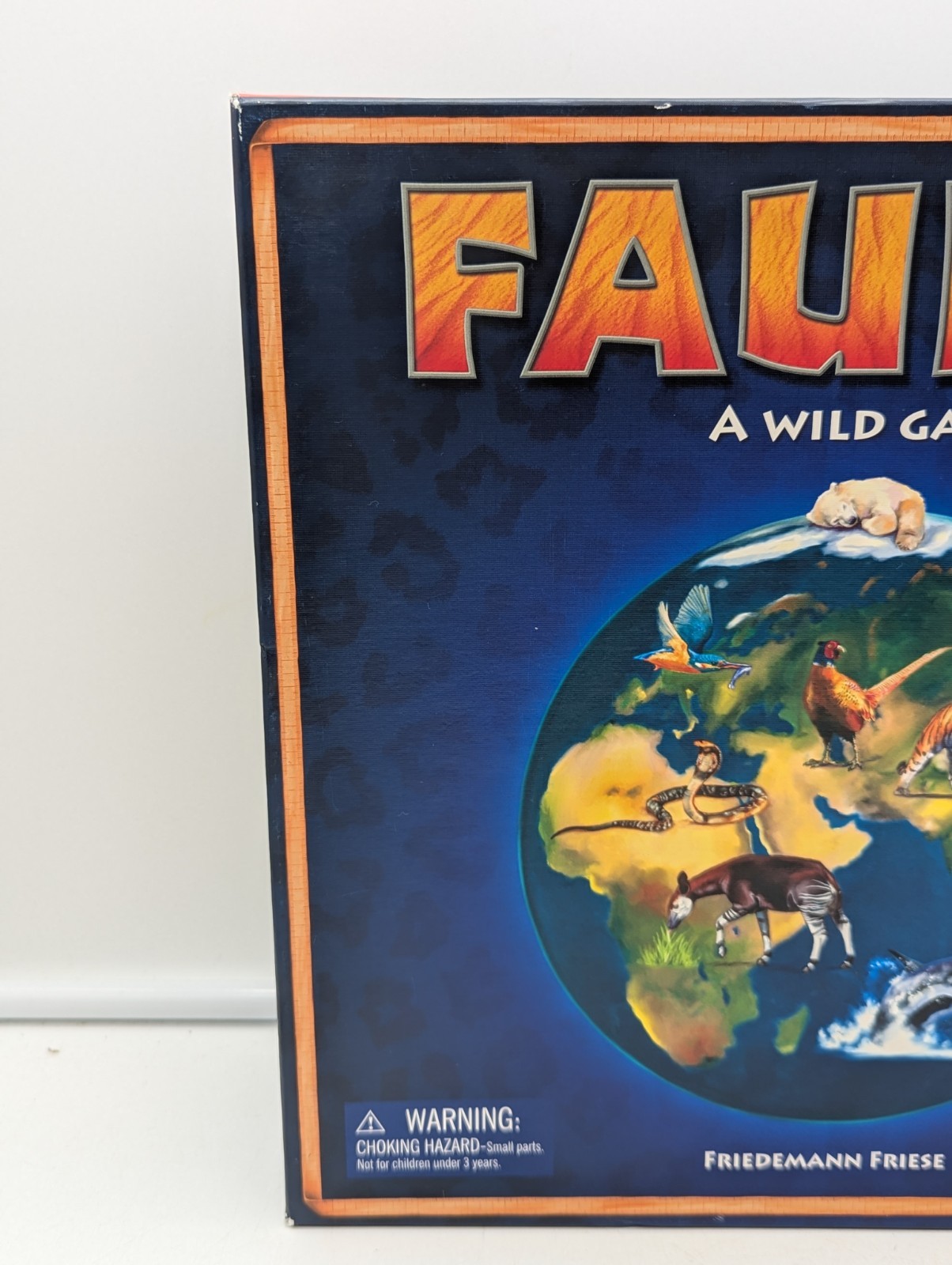 FAUNA A Wild Game by Friedemann Friese 2010 FoxMind COMPLETE Animal Trivia
