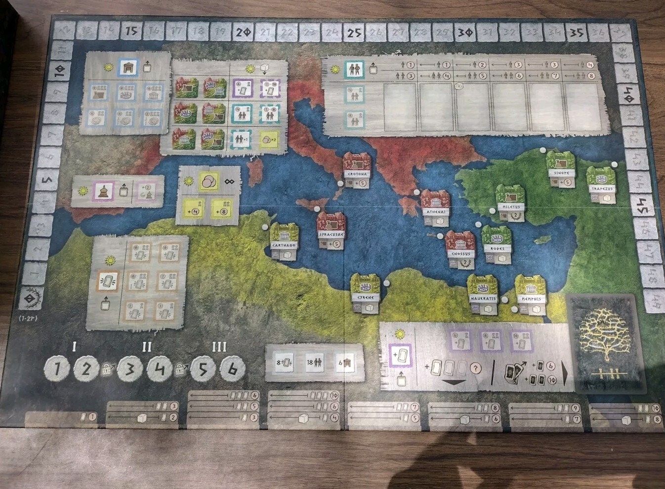 Gentes Board Game Tasty Minstrel Games