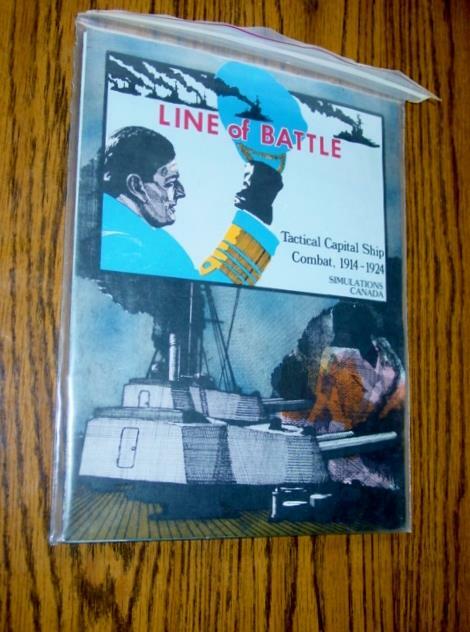 Sim Canada – LINE of BATTLE game – Tactical Ship Combat 1914-1924 (UNPUNCHED)